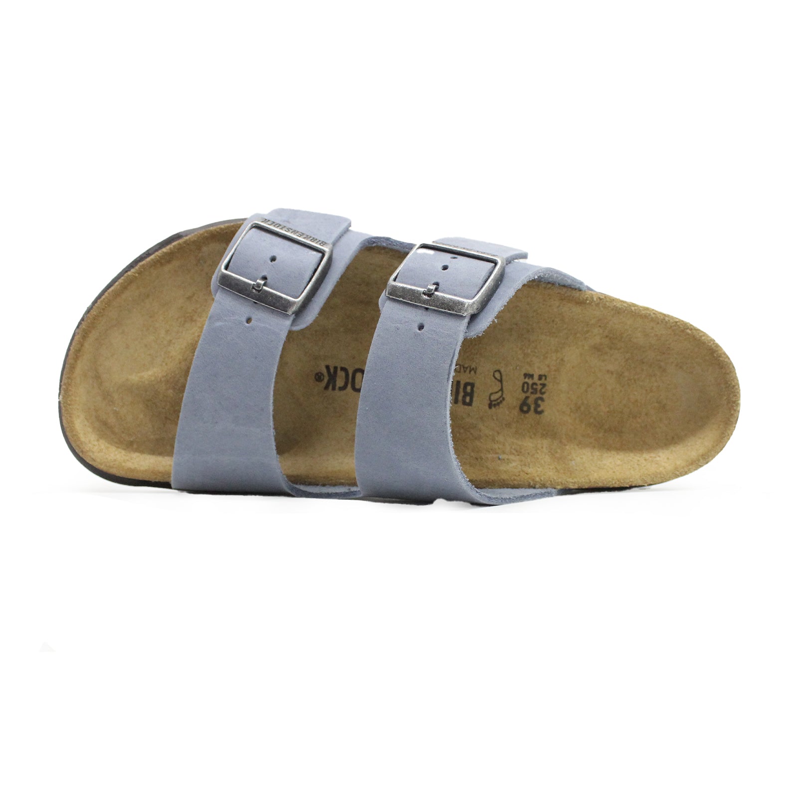 Birkenstock Arizona CT W Oiled Leather Unisex Sandals#color_elemental blue