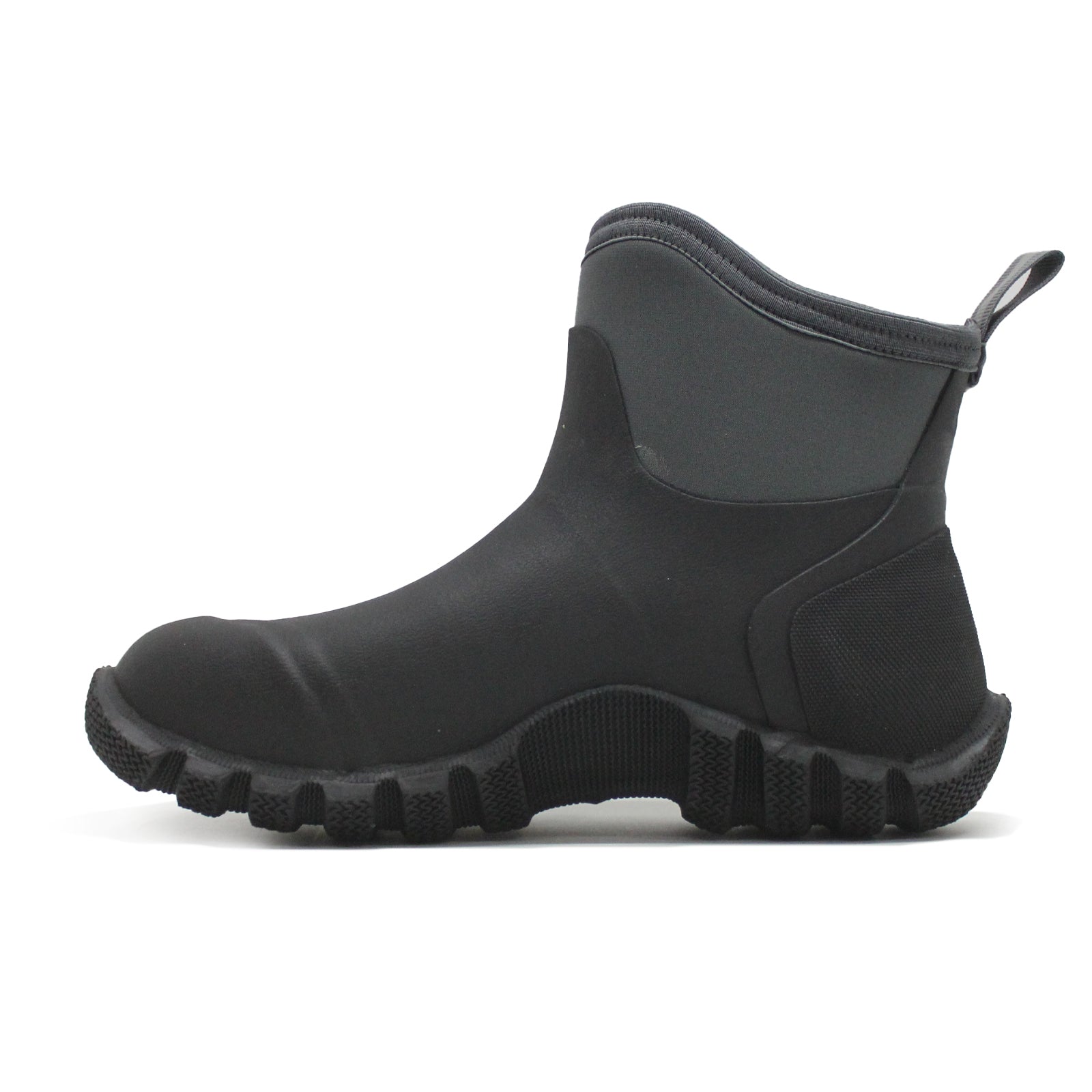 Muck Boot Edgewater Classic Ankle Rubber Synthetic Mens Boots#color_black