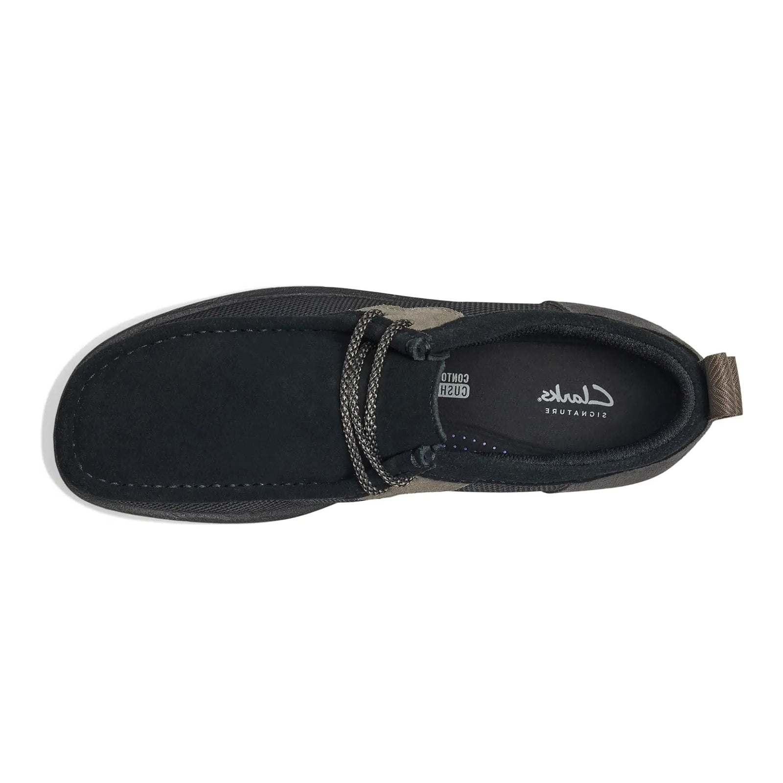 Clarks Wallabee FTR 2 Lo Suede Mens Shoes#color_black combi