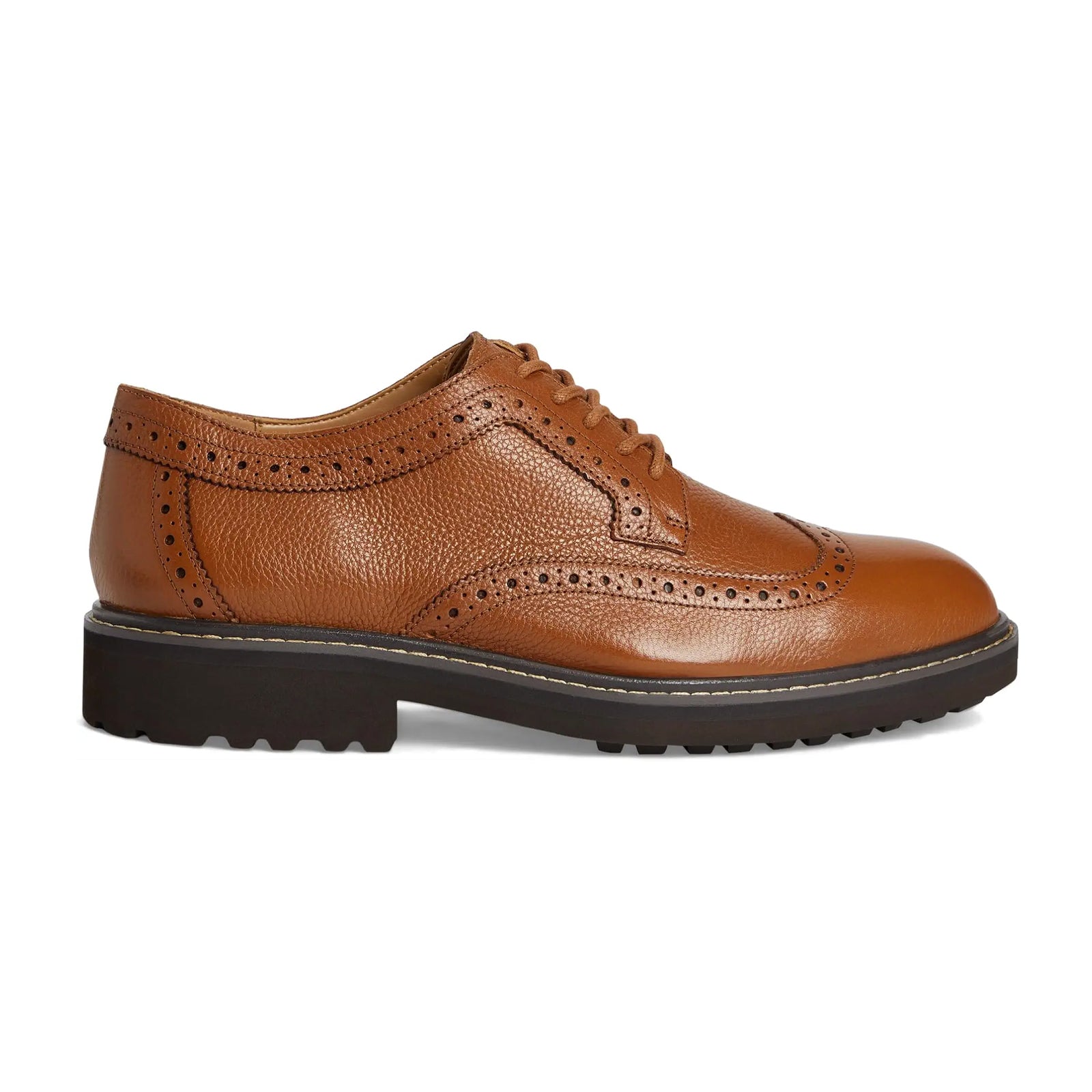 Vionic Lombard Leather Mens Shoes#color_tan