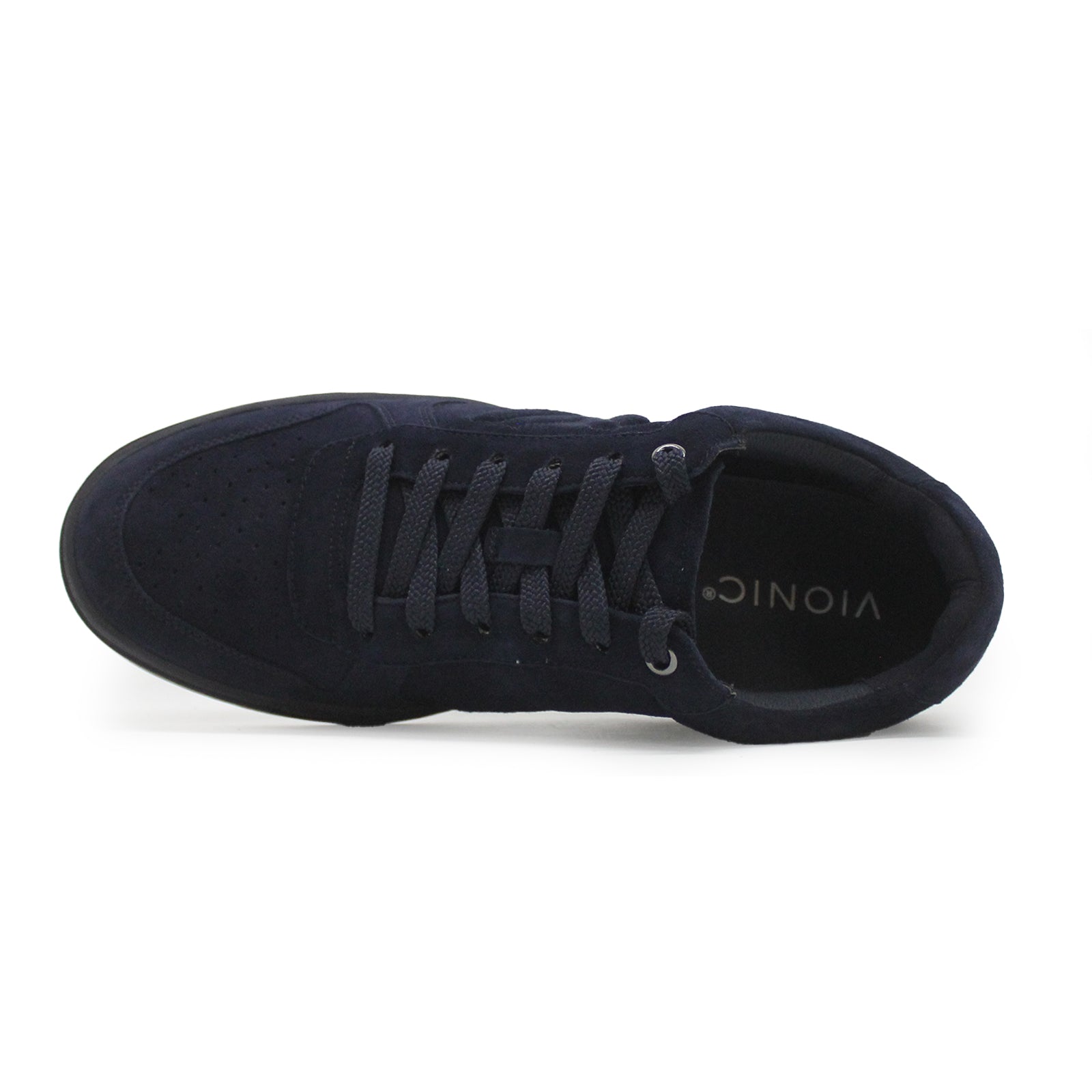 Vionic Lucas Court Suede Mens Trainers#color_navy blazer