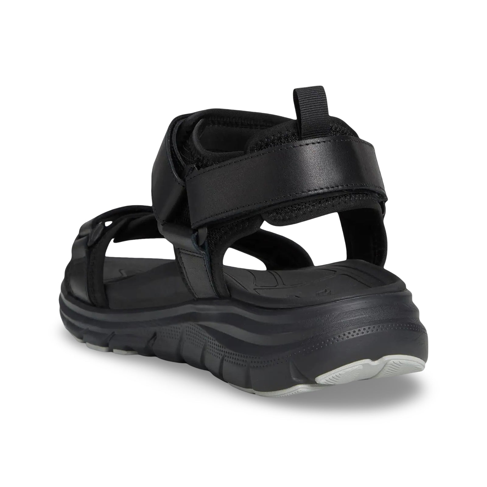 Vionic MX Wanderer Nappa Leather Mens Sandals#color_black