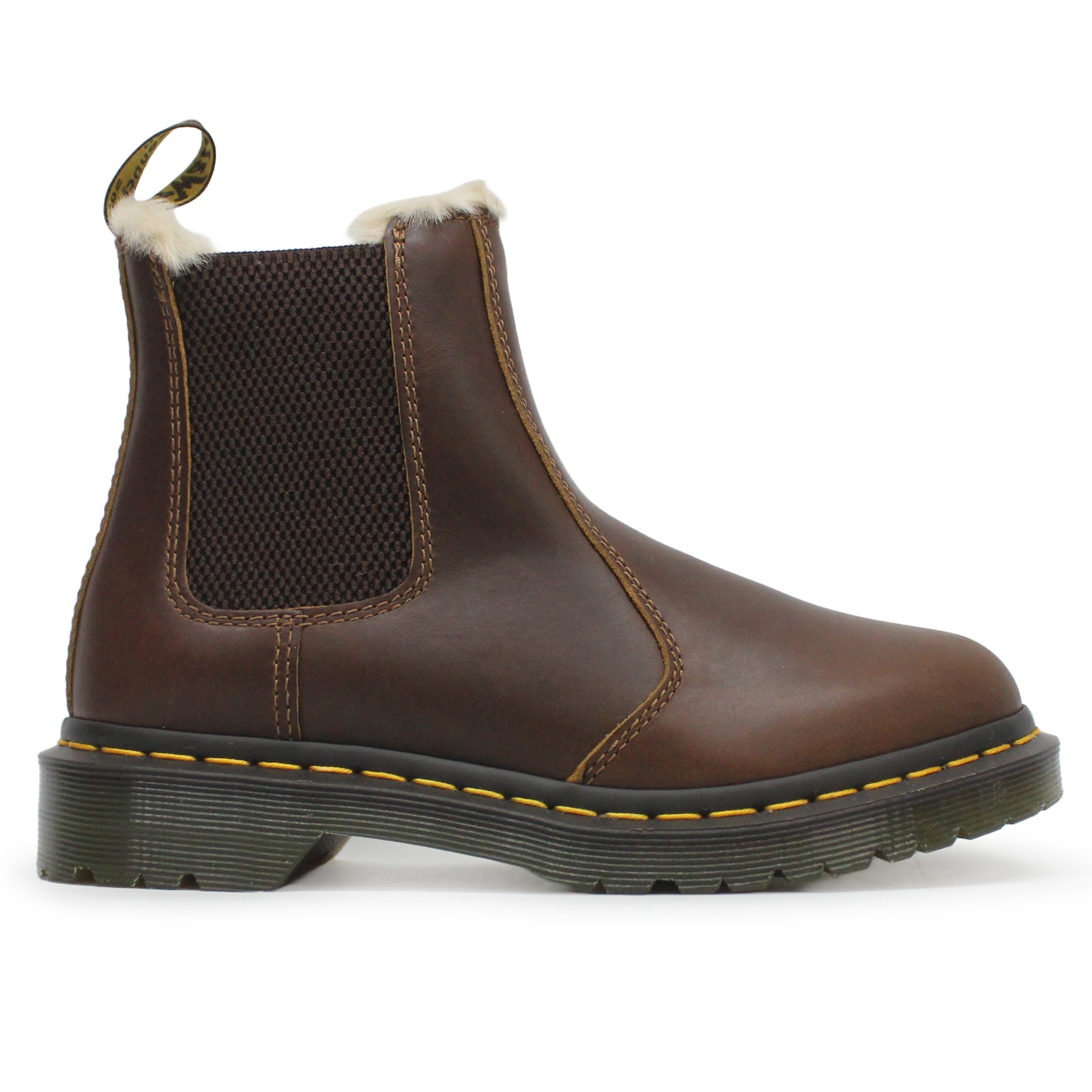 Dr. Martens 2976 Leonore Orleans Leather Womens Boots#color_butterscotch