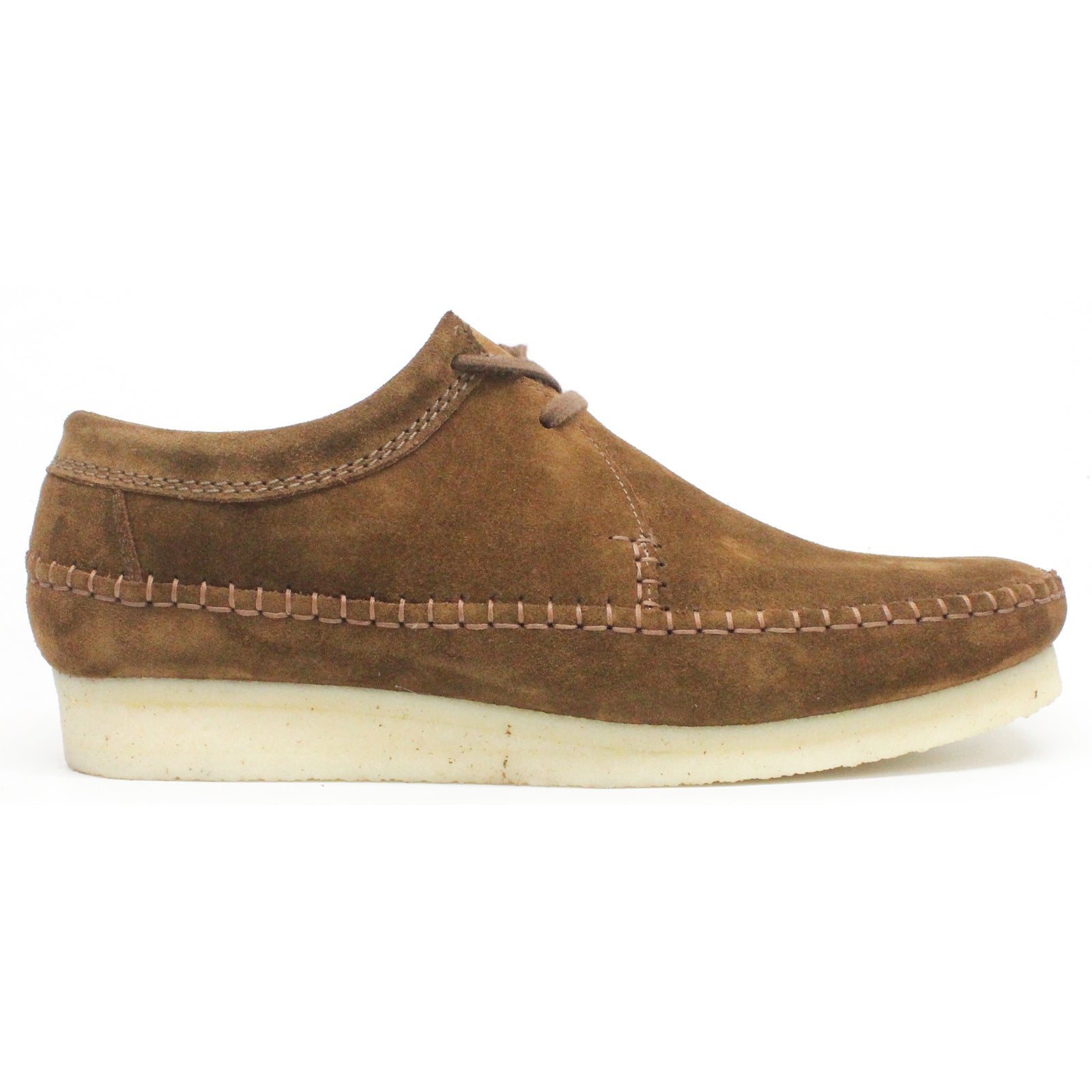 Clarks Originals Weaver Suede Leather Men's Shoes#color_cola