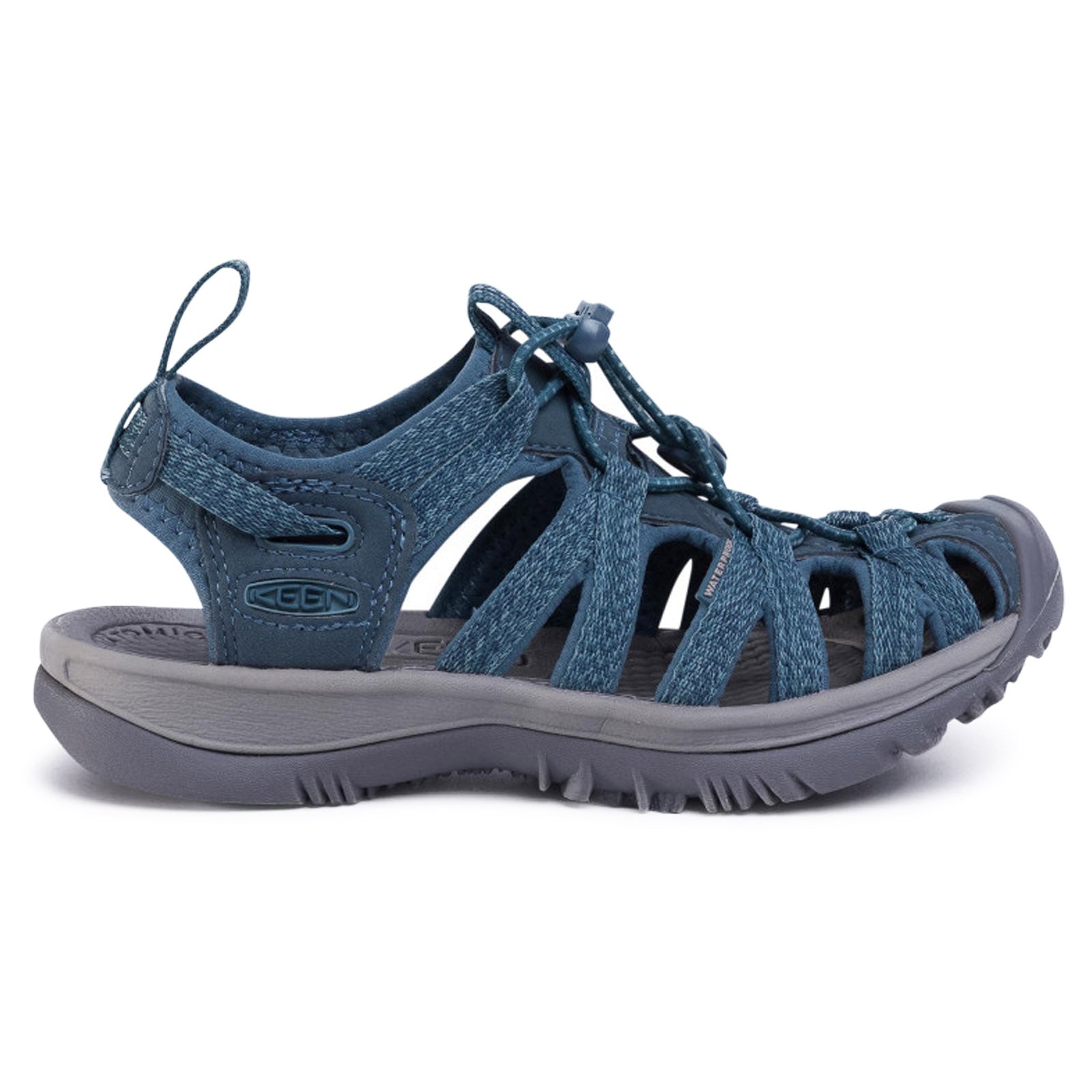 Keen Whisper 1022809 Textile Womens Sandals - Smoke Blue - 38.5#color_smoke blue