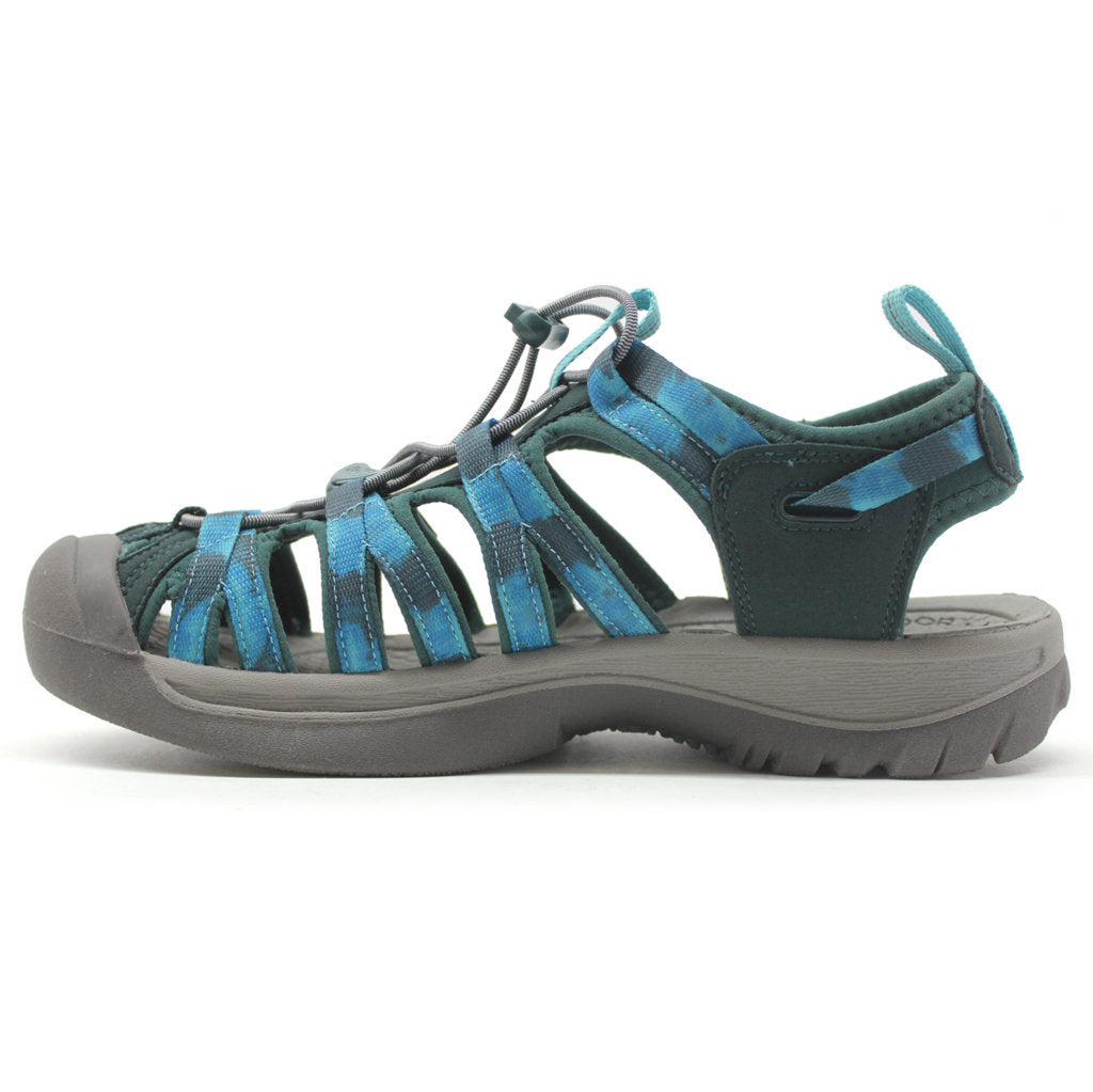 Keen Whisper Textile Womens Sandals#color_sea moss tie dye