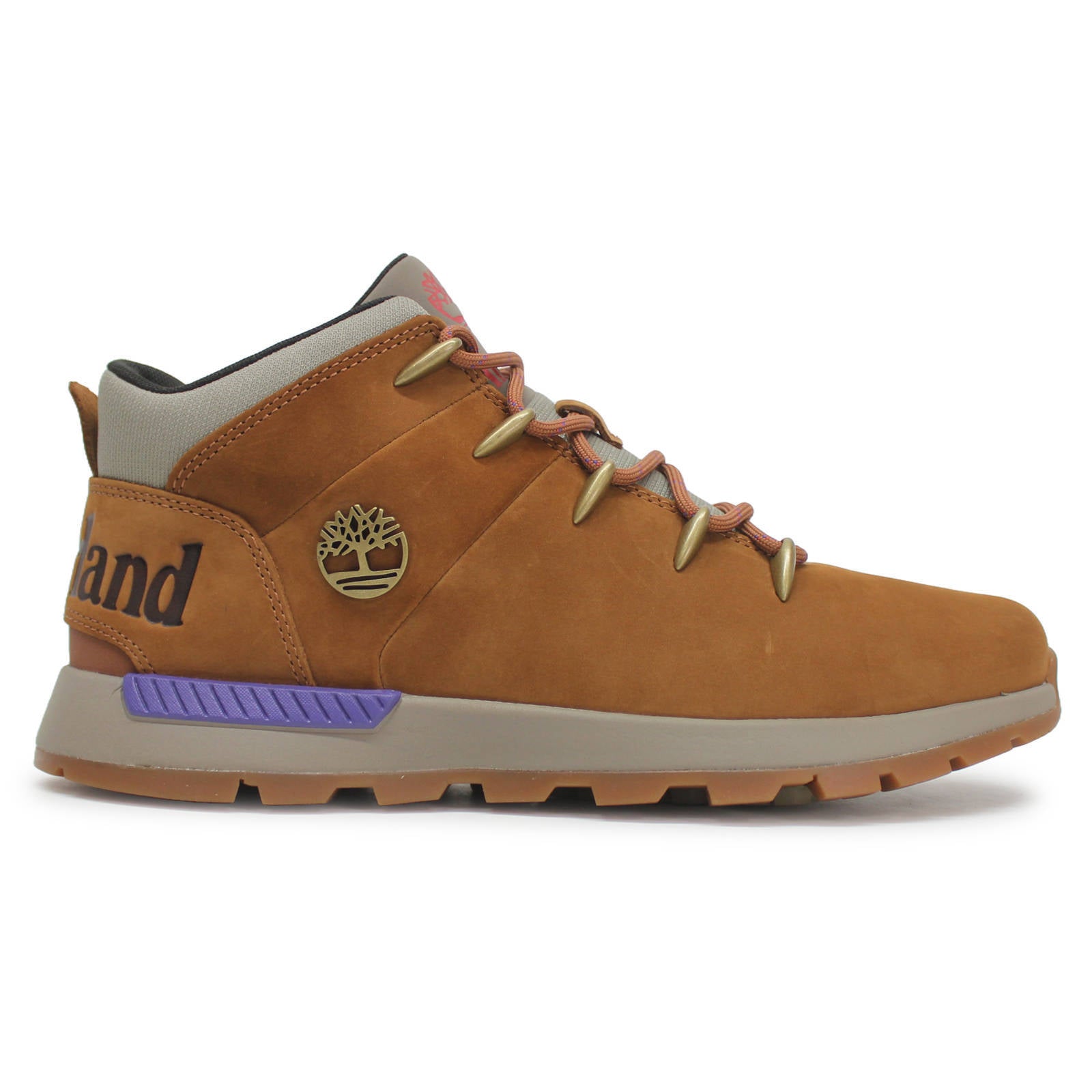 Timberland Sprint Trekker Mid Nubuck Mens Boots#color_rust grey