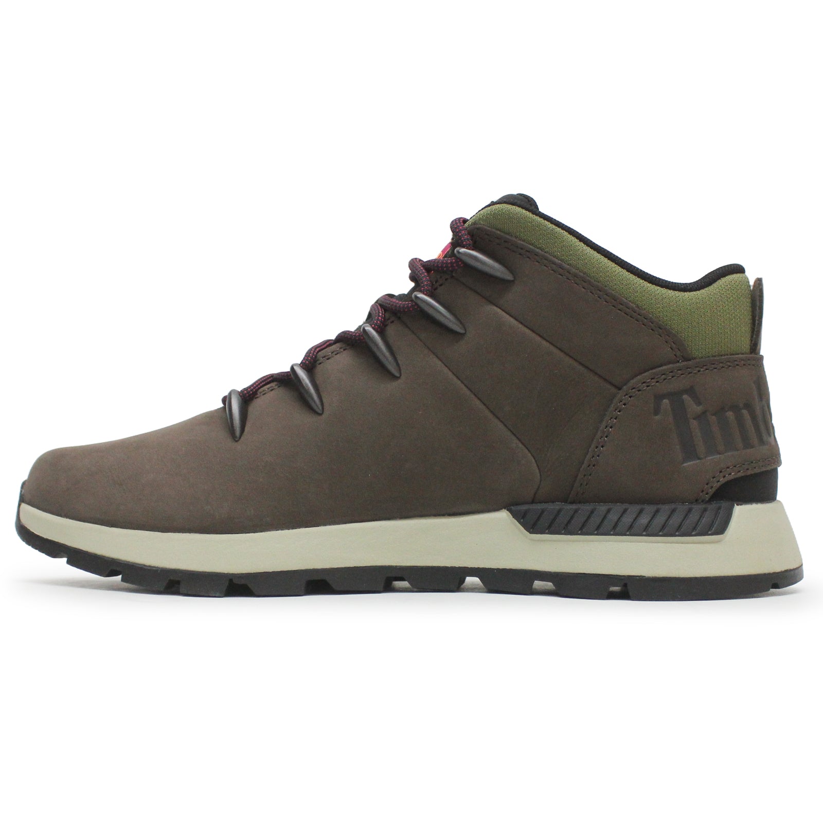 Timberland Sprint Trekker Mid Nubuck Mens Boots#color_dark brown