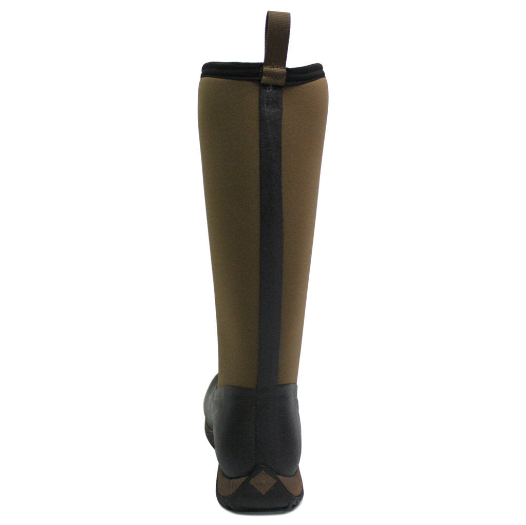 Muck Boot Arctic Adventure Synthetic Textile Womens Boots#color_black tan