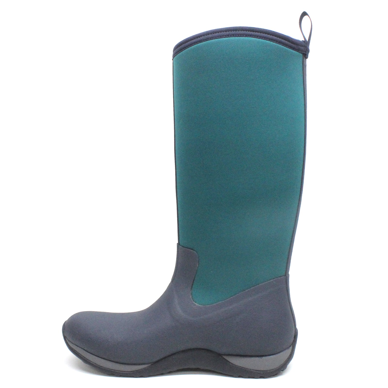 Muck Boot Arctic Adventure Synthetic Textile Womens Boots#color_navy spruce