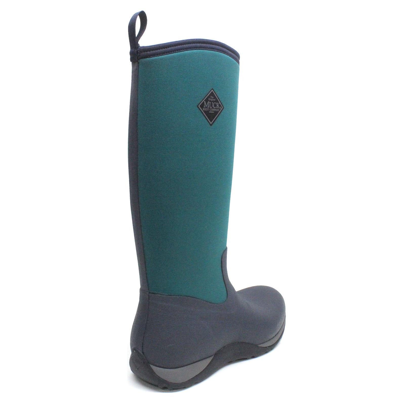 Muck Boot Arctic Adventure Textile Synthetic Womens Boots#color_navy spruce