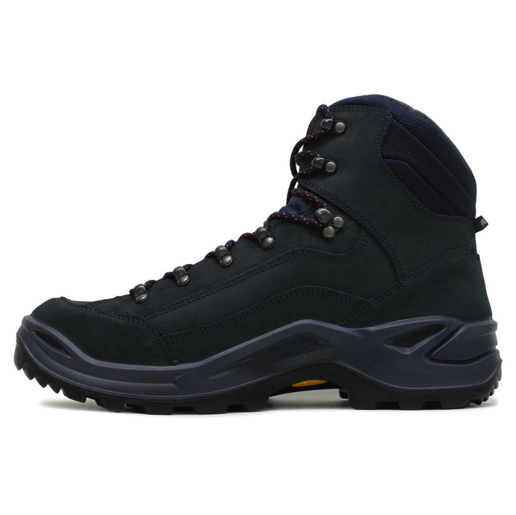 Lowa Renegade GTX Mid Nubuck Mens Boots#color_navy orange