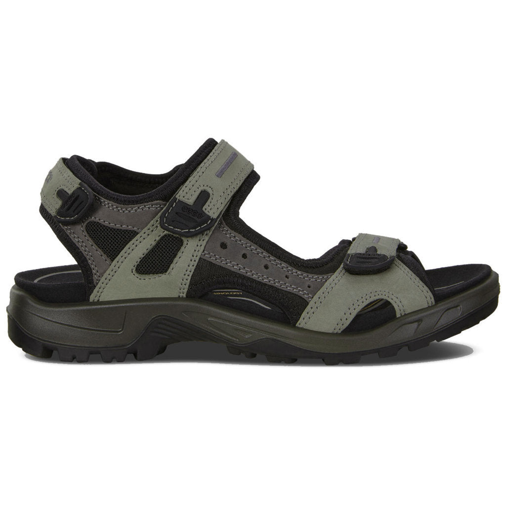 Ecco Offroad 069564 Nubuck Leather Mens Sandals#color_wild dove dark shadow