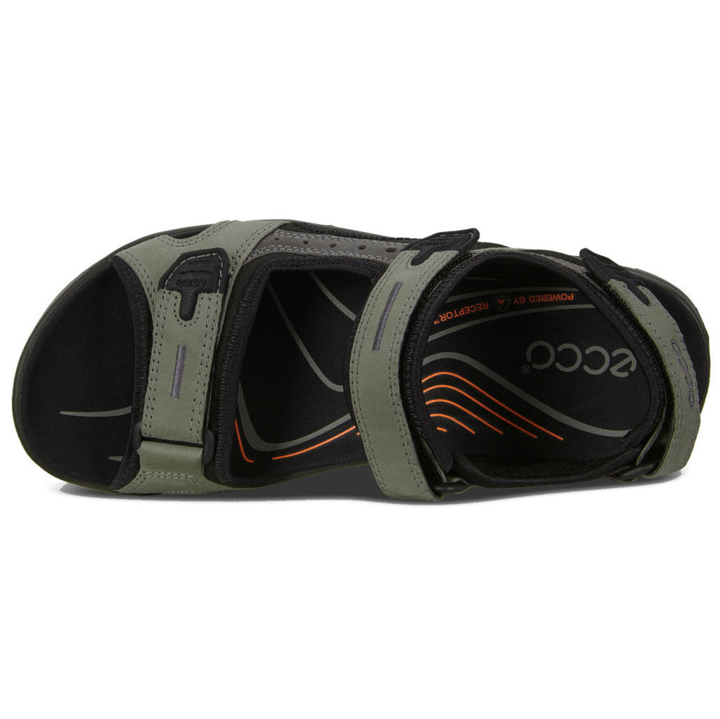 Ecco Offroad 069564 Nubuck Leather Mens Sandals#color_wild dove dark shadow