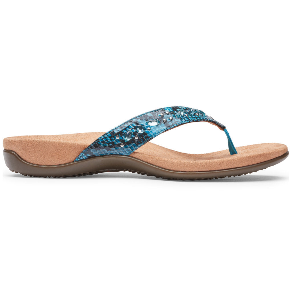 Vionic Rest Lucia SNK Synthetic Womens Sandals#color_aqua