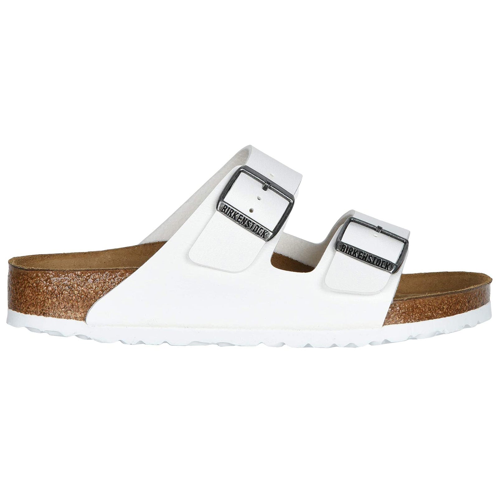 Birkenstock Arizona BS 0051733 Birko-Flor Unisex Sandals - White - N - 39#color_white