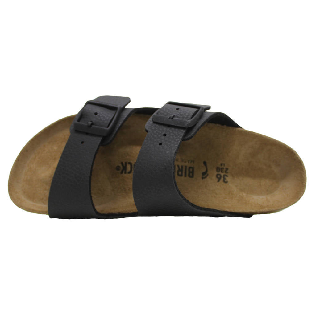 Birkenstock Arizona BS Birko-Flor Unisex Sandals#color_desert soil black acid lime