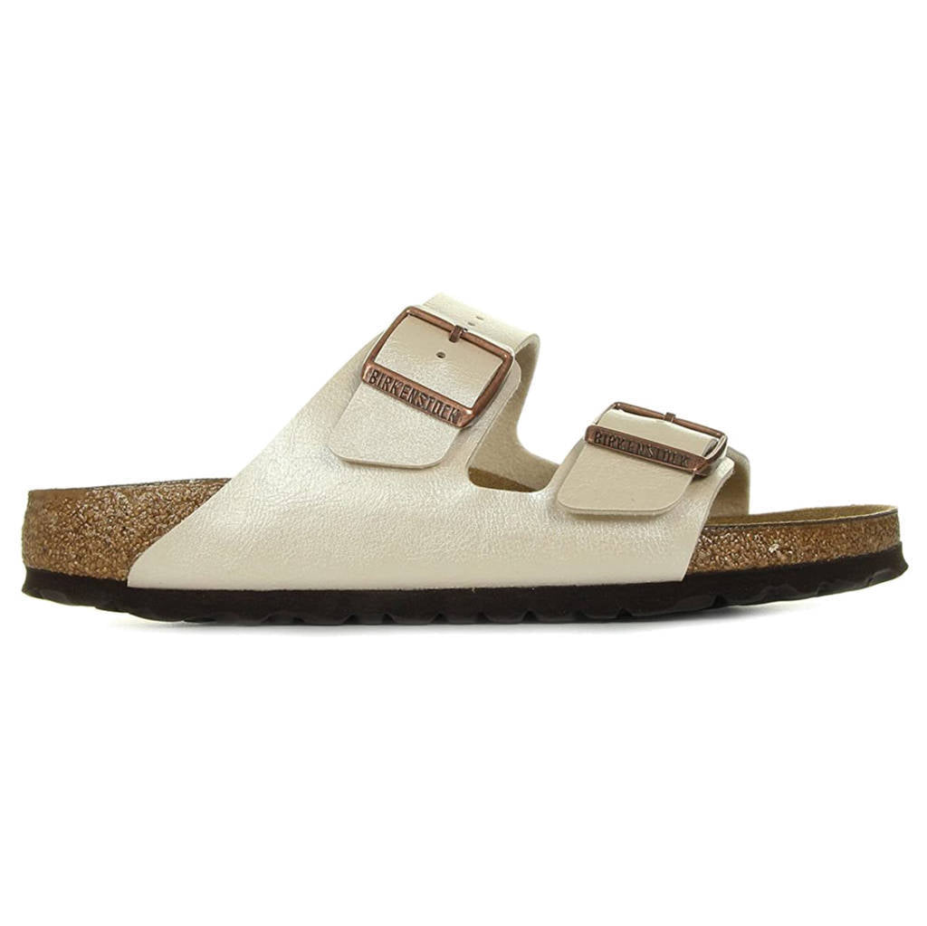 Birkenstock Arizona BS Birko-Flor Unisex Sandals#color_graceful pearl white