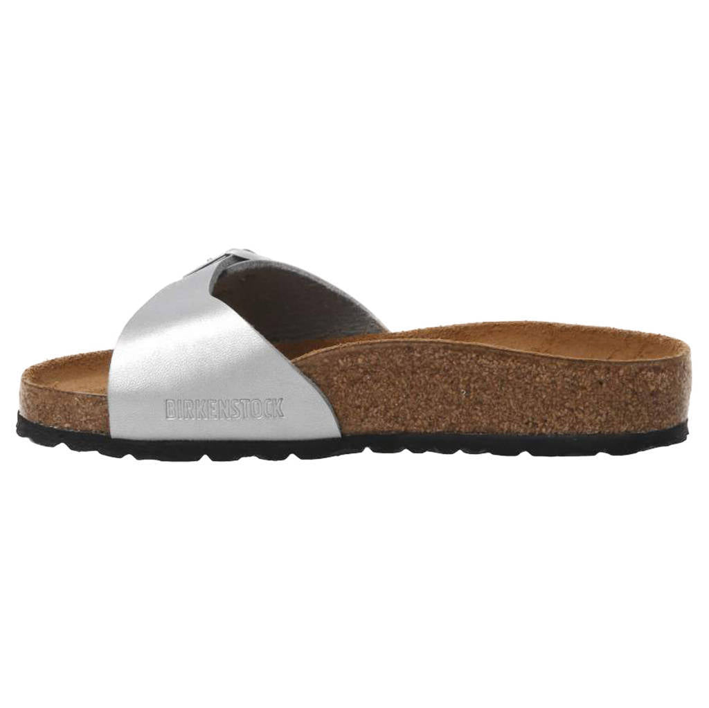 Birkenstock Madrid BS Birko-Flor Unisex Sandals#color_silver