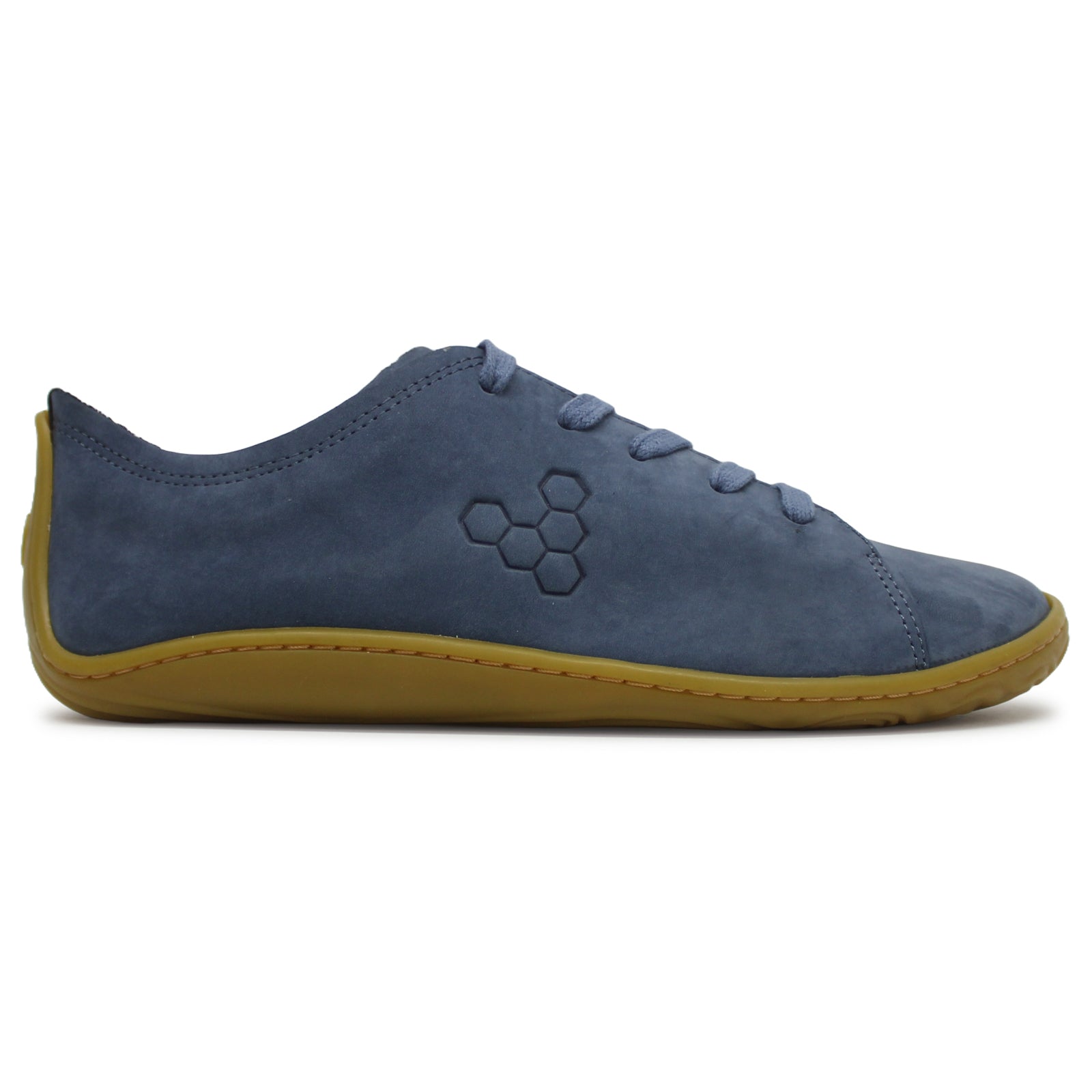 Vivobarefoot Addis Leather Womens Trainers#color_indigo