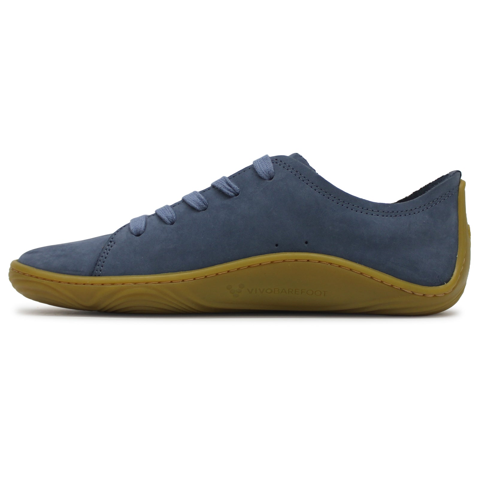 Vivobarefoot Addis Leather Womens Trainers#color_indigo