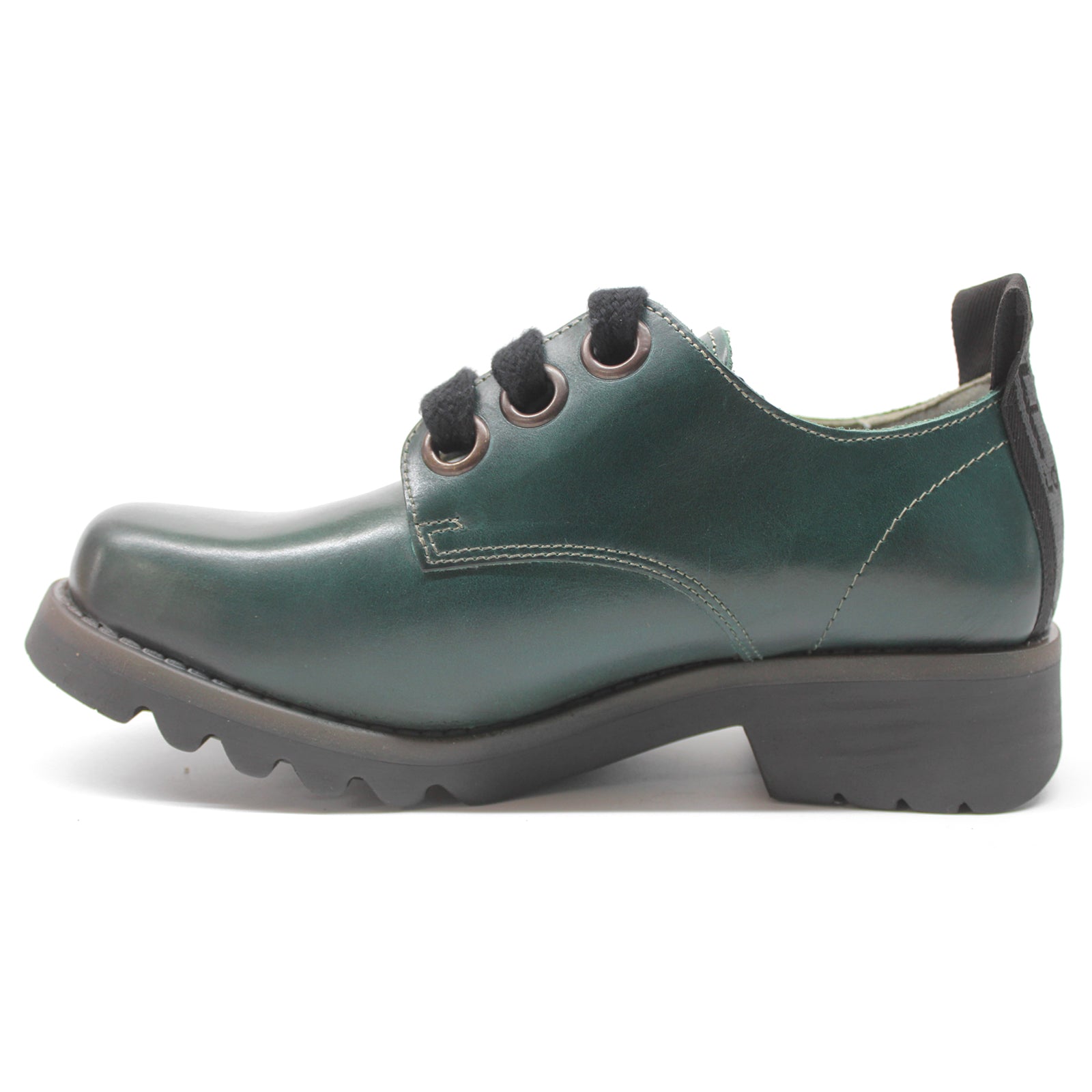 Fly London RUDA538FLY P144538014 Rug Leather Womens Shoes - Shamrock Green - 39#color_shamrock green