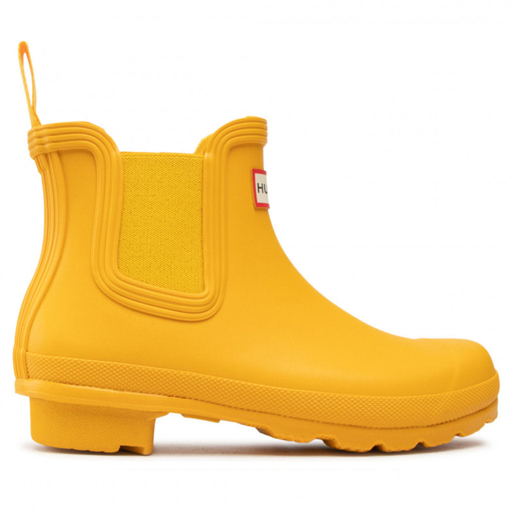 Hunter Original Chelsea Rubber Womens Boots#color_yellow