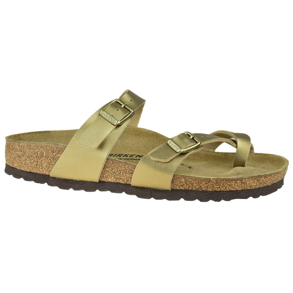 Birkenstock Mayari Birko-Flor Unisex Sandals#color_gold