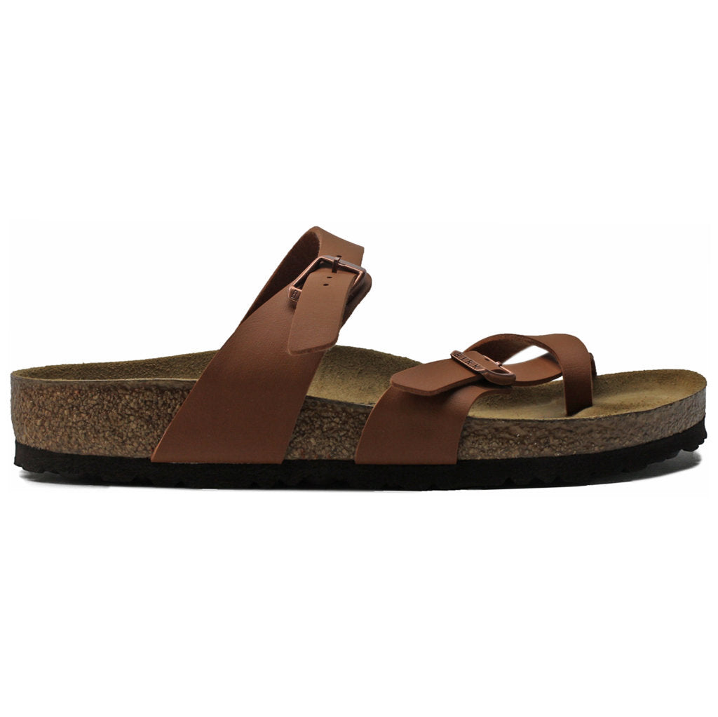 Birkenstock Mayari Birko-Flor Unisex Sandals#color_ginger brown