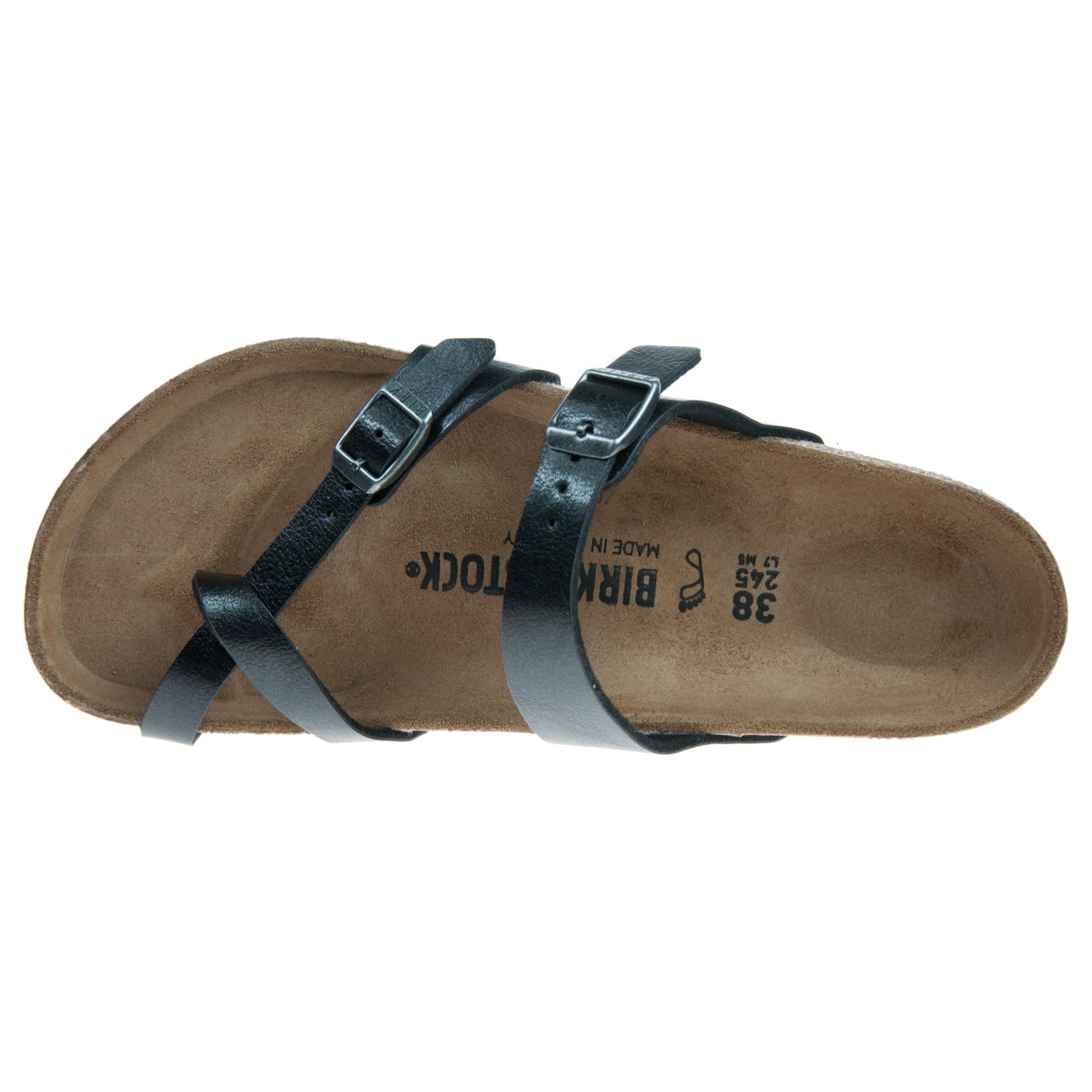 Birkenstock Mayari Birko-Flor Unisex Sandals#color_graceful licorice