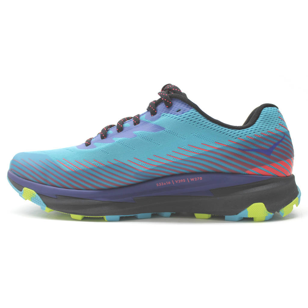 Hoka One One Torrent 2 Synthetic Textile Mens Trainers#color_scuba blue black