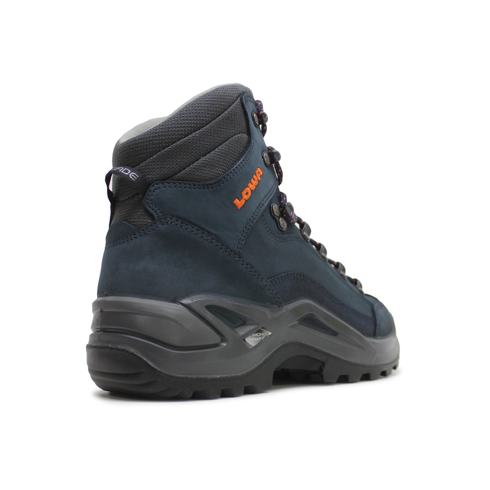 Lowa Renegade LL MID Nubuck Men's Boots#color_dark blue orange