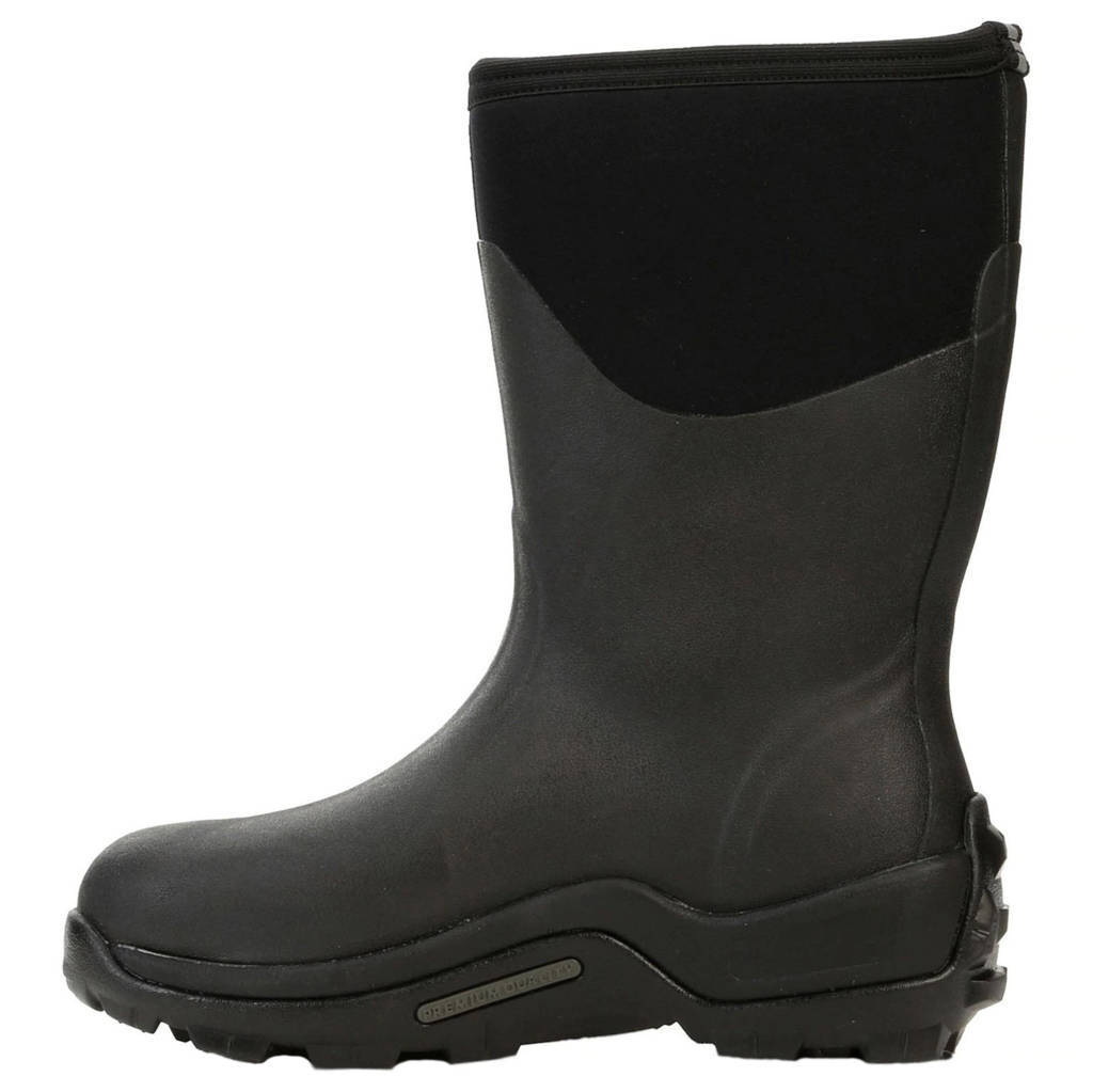 Muck Boot Muckmaster Mid Rubber Unisex Boots#color_black