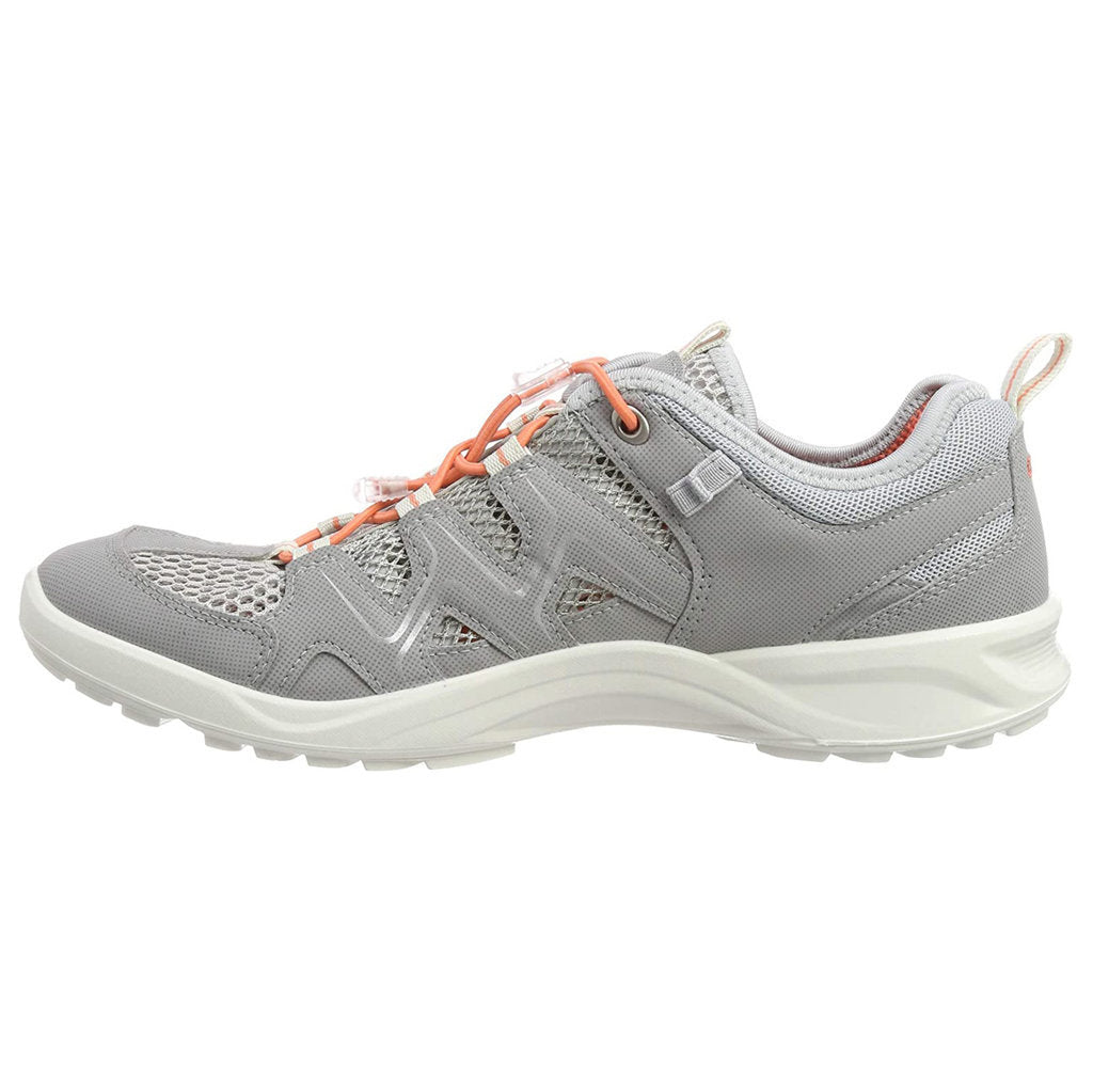 Ecco Terracruise LT 825773 Textile Synthetic Womens Shoes#color_silver grey silver metallic