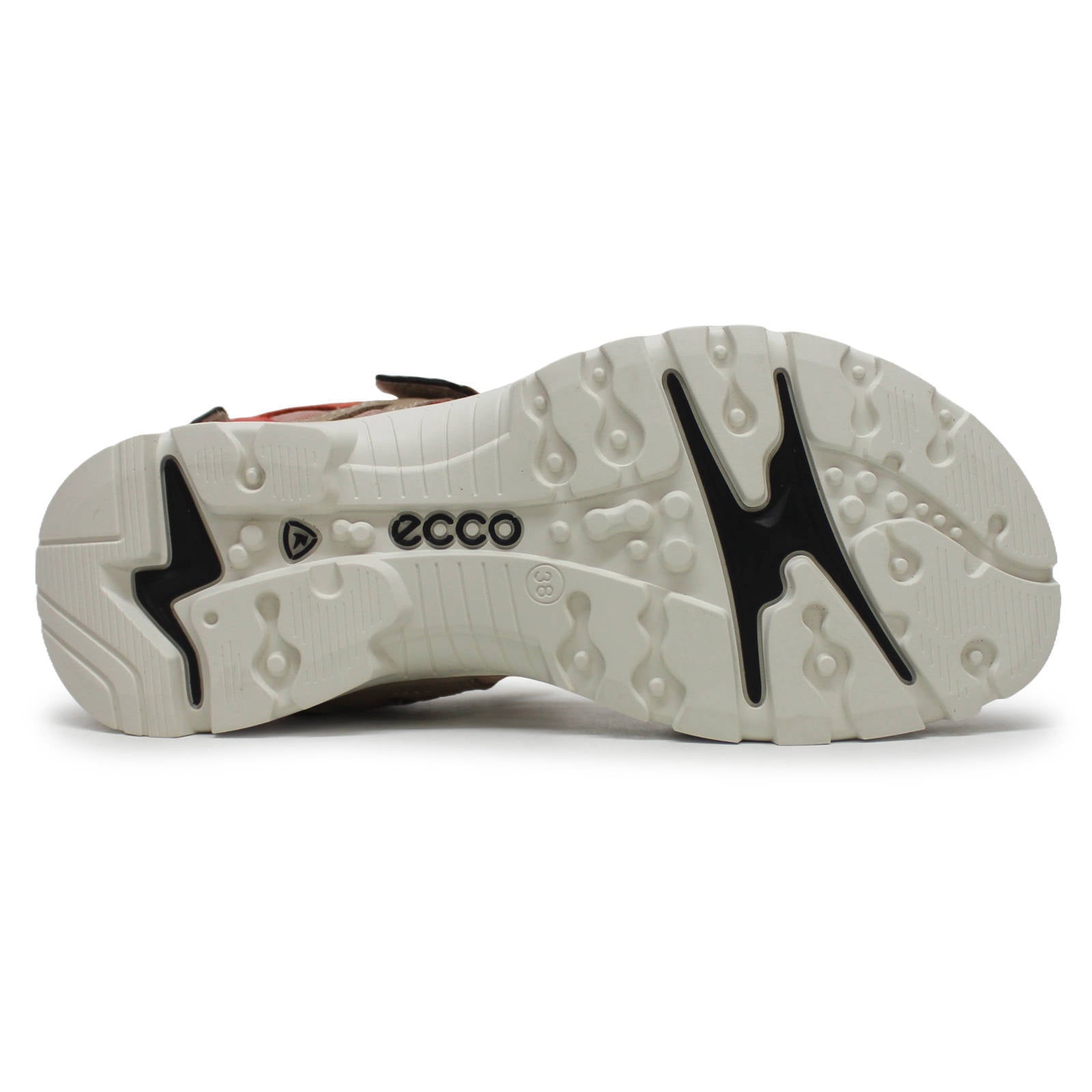 Ecco Offroad 069563 Leather Textile Womens Sandals#color_beige