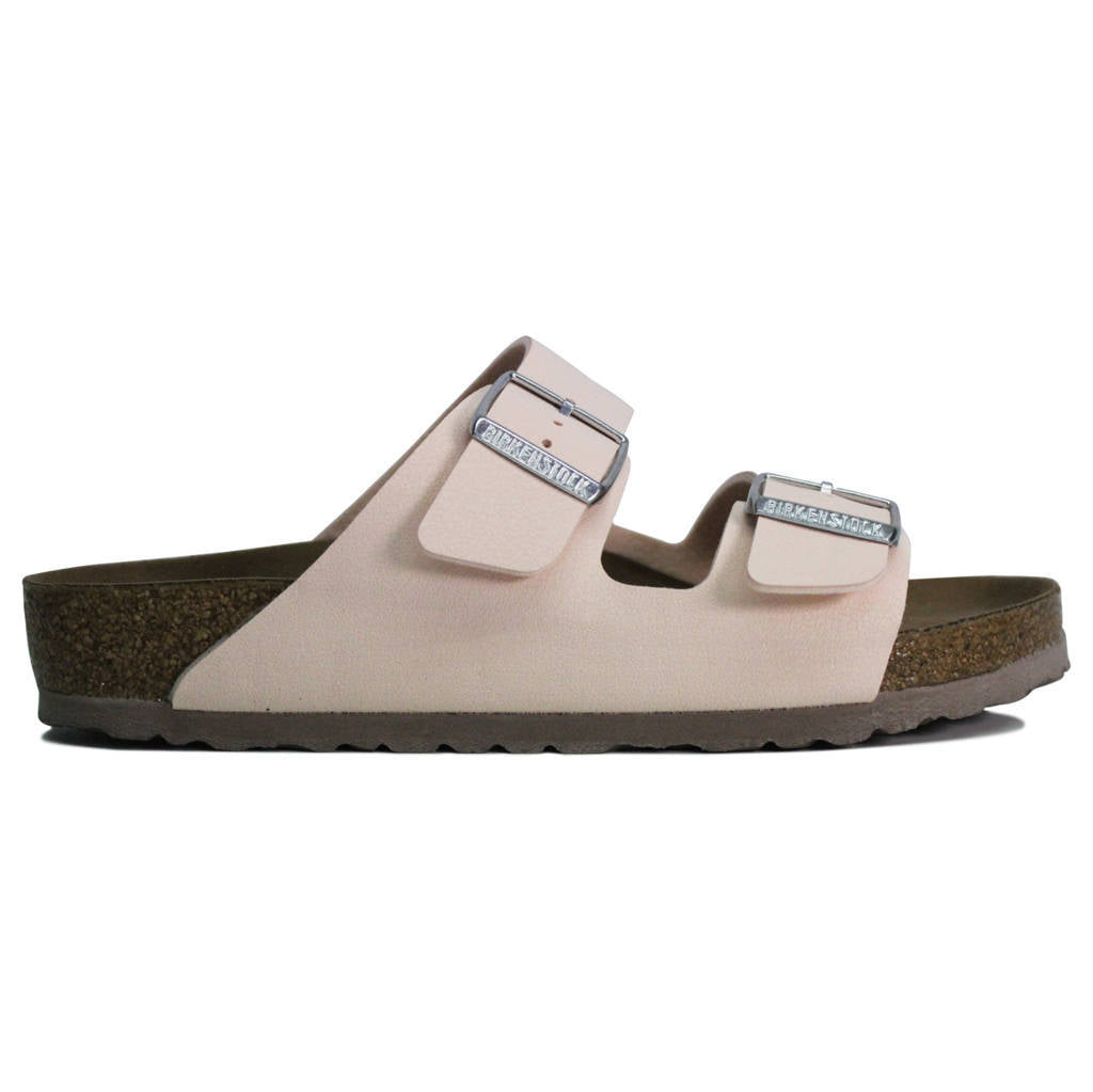 Birkenstock Arizona BS Vegan Birko-Flor Nubuck Unisex Sandals#color_light rose