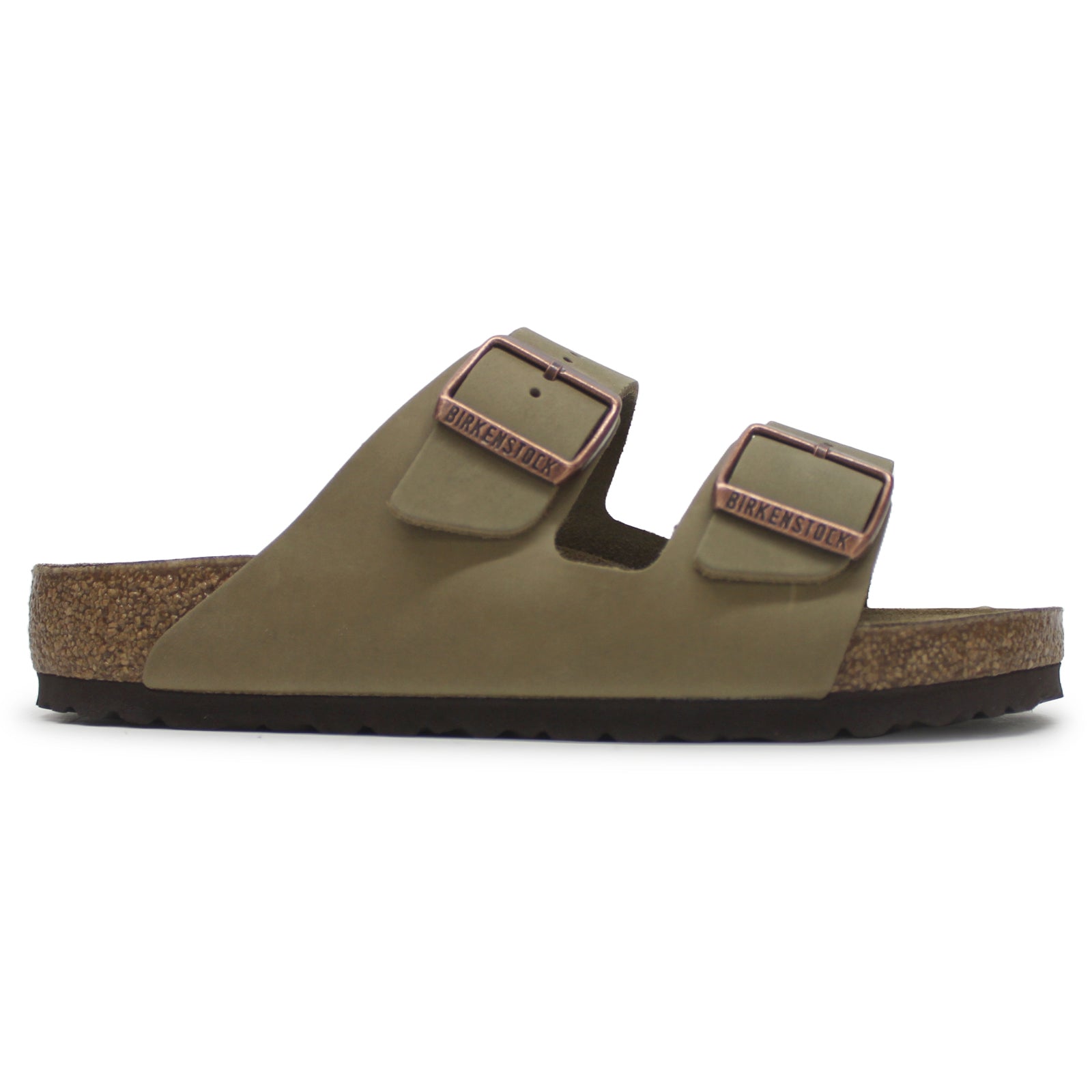 Birkenstock Arizona BS. Waxy Leather Unisex Sandals#color_light tobacco brown