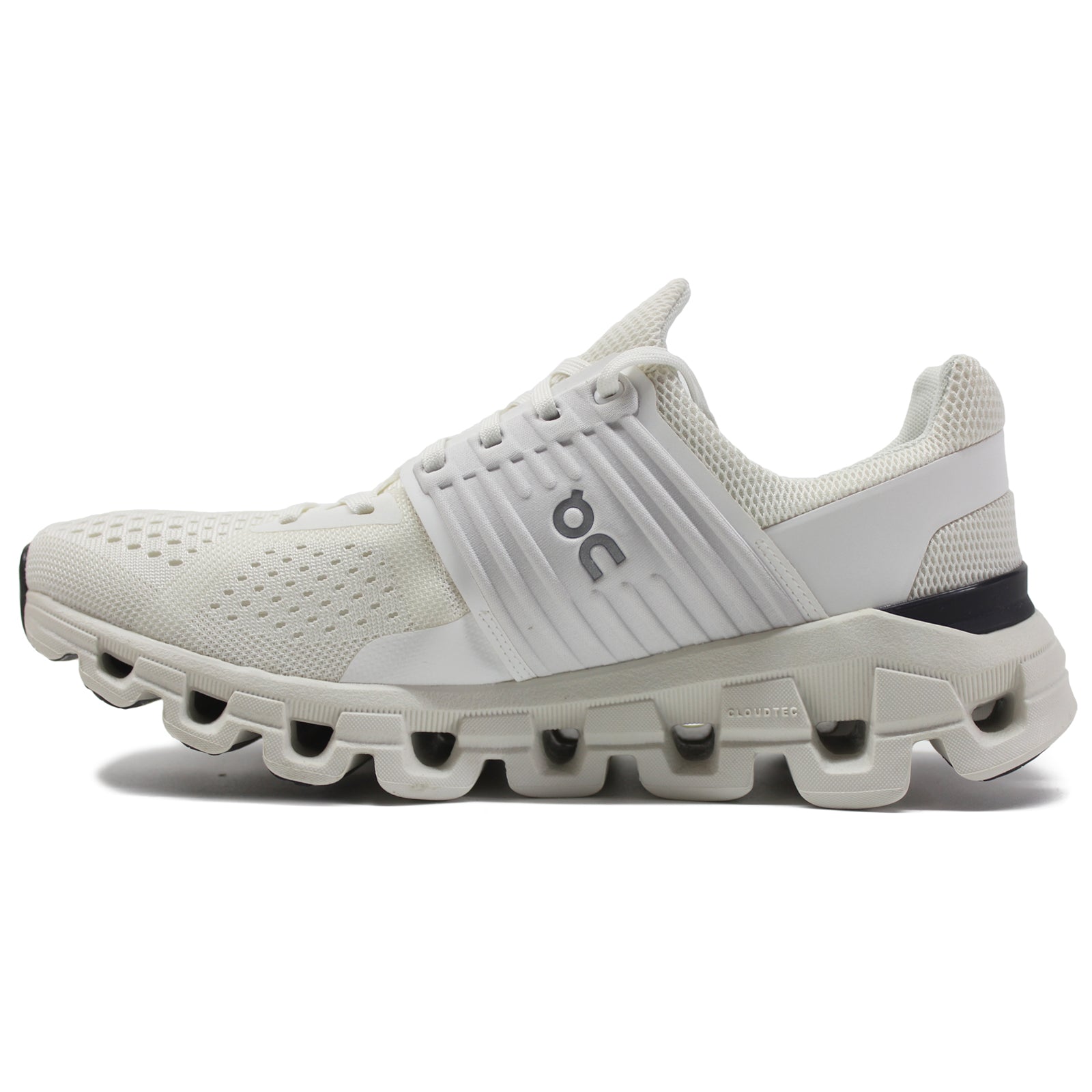 On Running Cloudswift Textile Women's Low-Top Trainers#color_all white