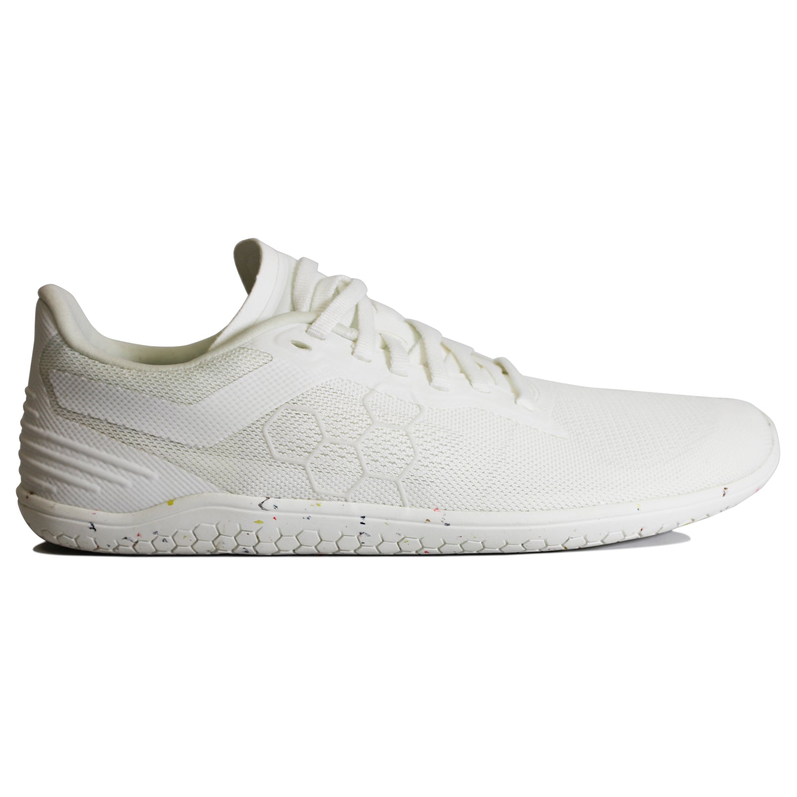 Vivobarefoot Geo Racer II Textile Womens Trainers#color_bright white