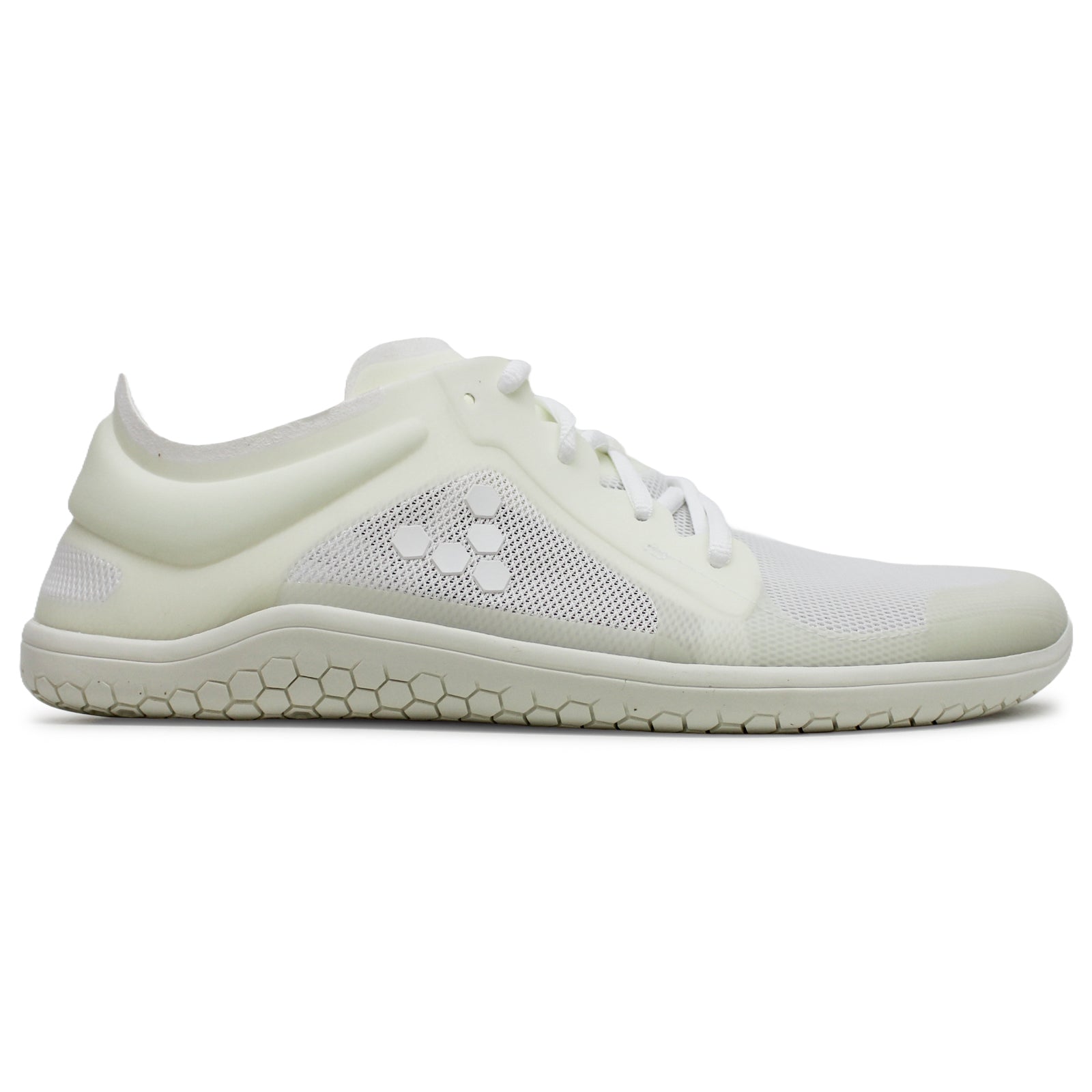 Vivobarefoot Primus Lite III Synthetic Textile Mens Trainers#color_white