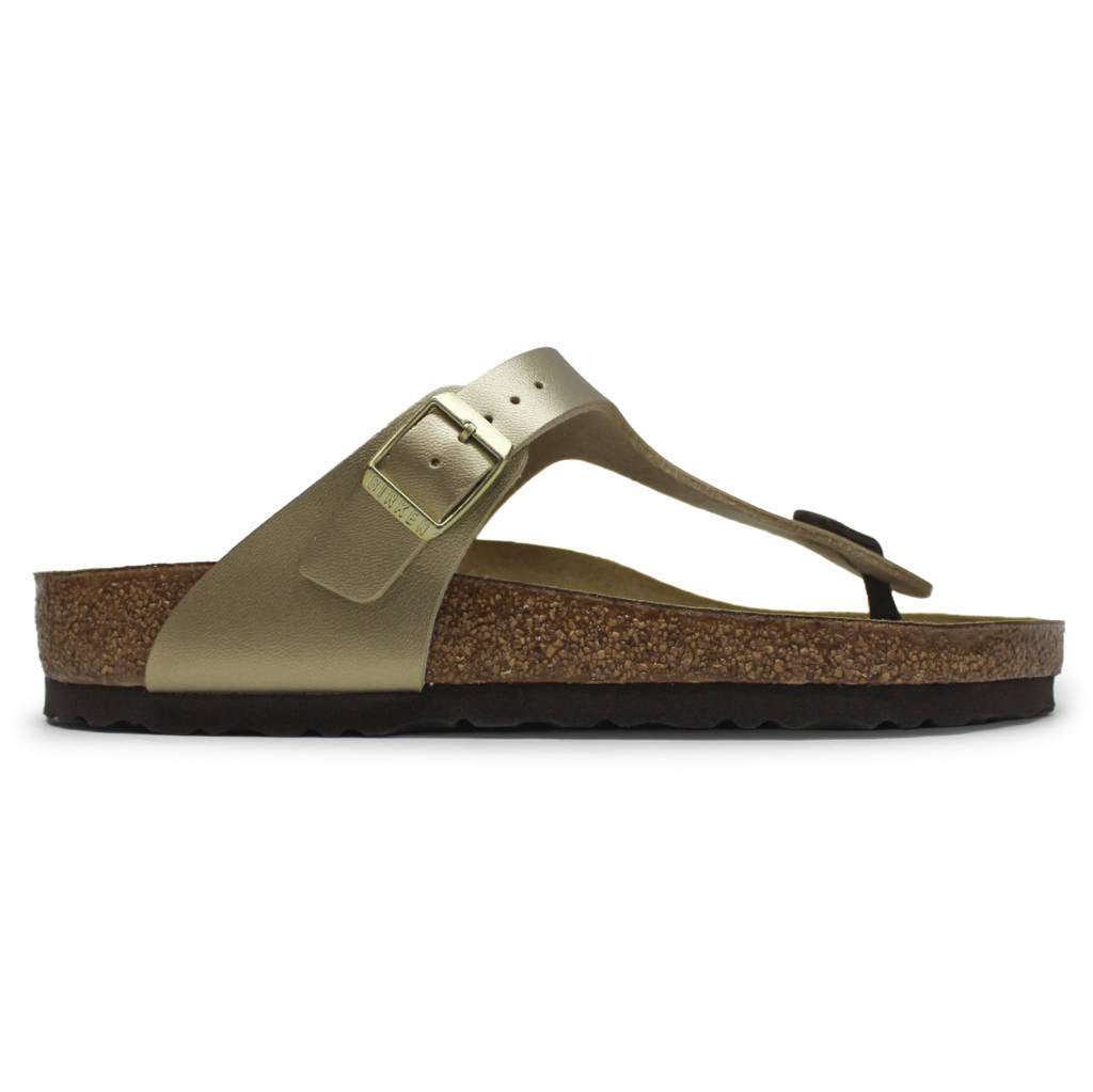 Birkenstock Gizeh BS Birko-Flor Unisex Sandals#color_gold