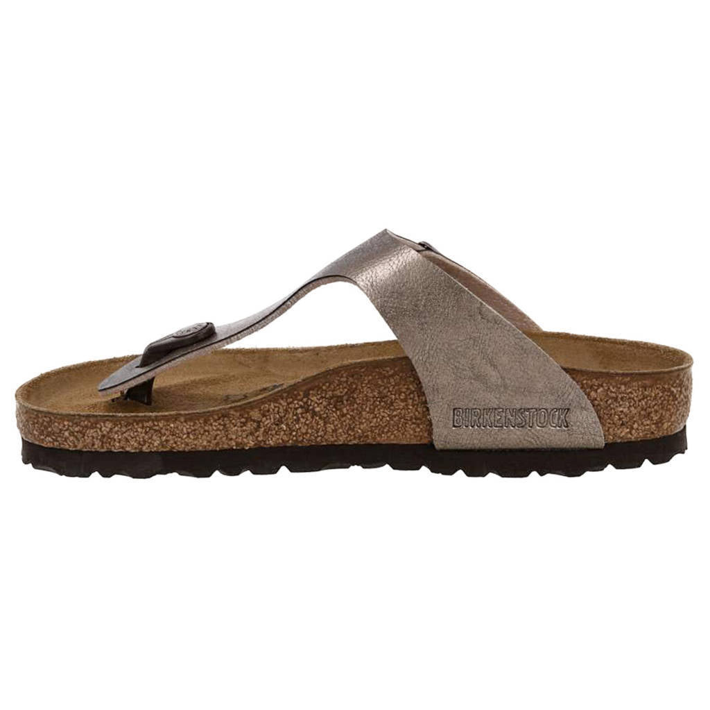 Birkenstock Gizeh BS Birko-Flor Unisex Sandals#color_graceful taupe