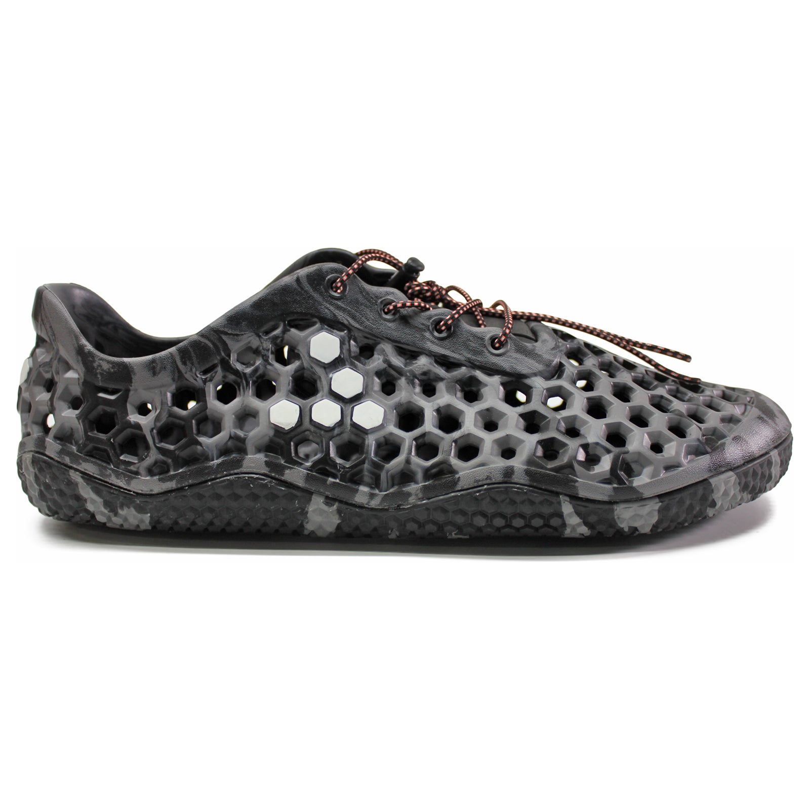 Vivobarefoot Ultra III 307171-05 Synthetic Mens Trainers - Obsidian Grey - 42#color_obsidian grey