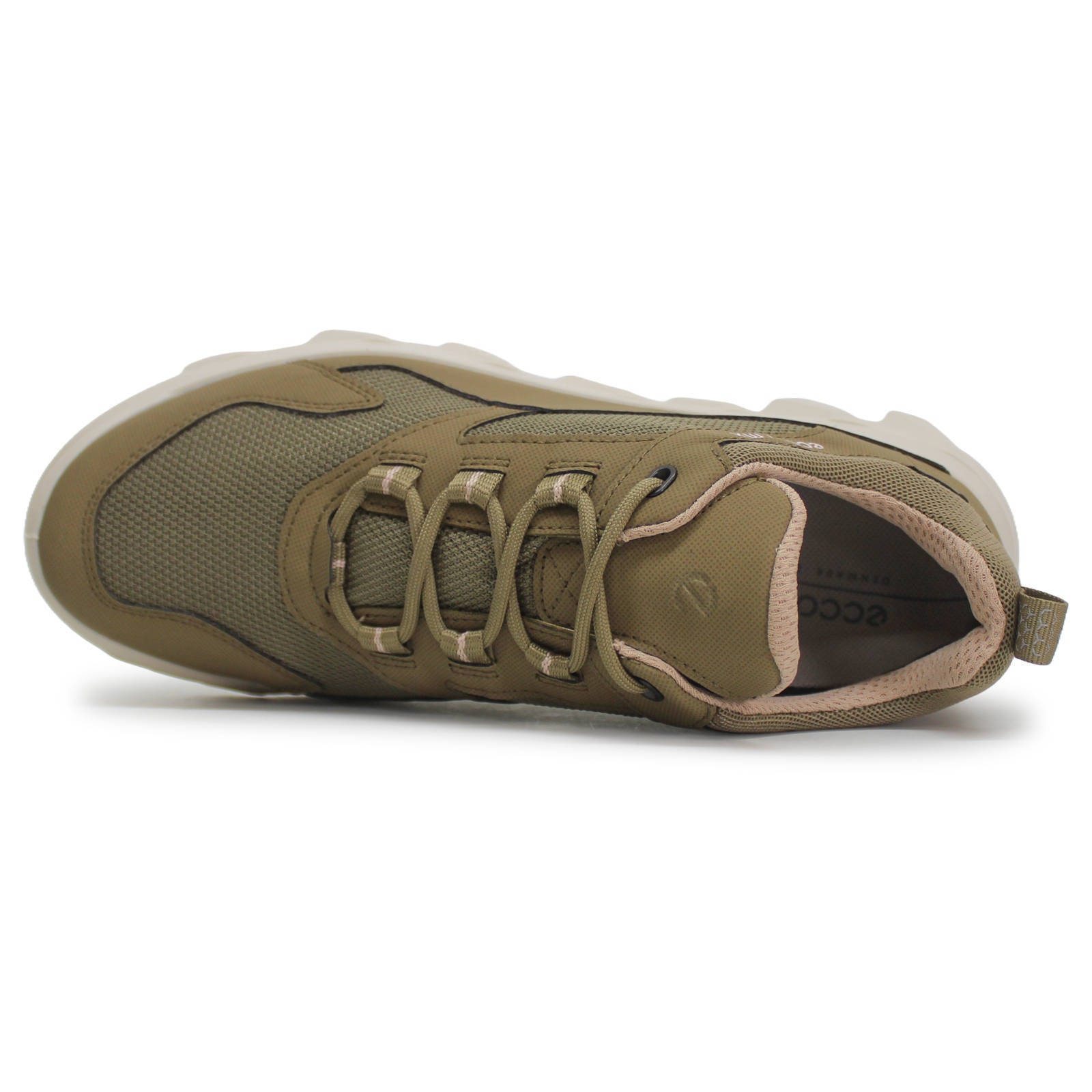 Ecco MX 820193 Synthetic Textile Womens Trainers#color_Nutmeg Brown