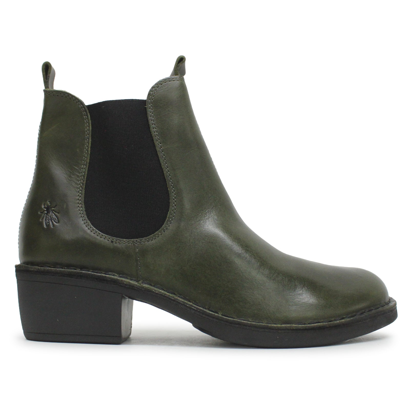 Fly London MEME030FLY Rug Leather Womens Boots#color_Diesel