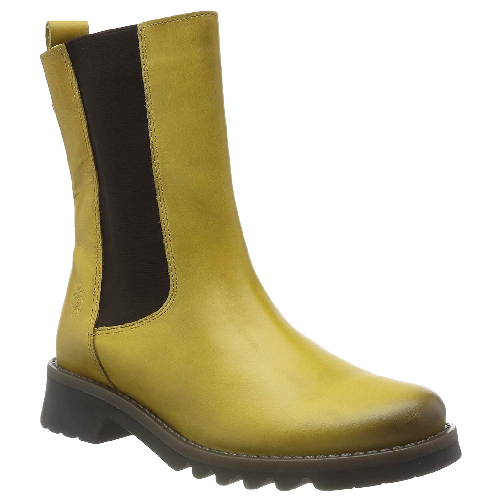 Fly London REIN795FLY P144795004 Rug Leather Womens Boots - Mustard - 39#color_mustard