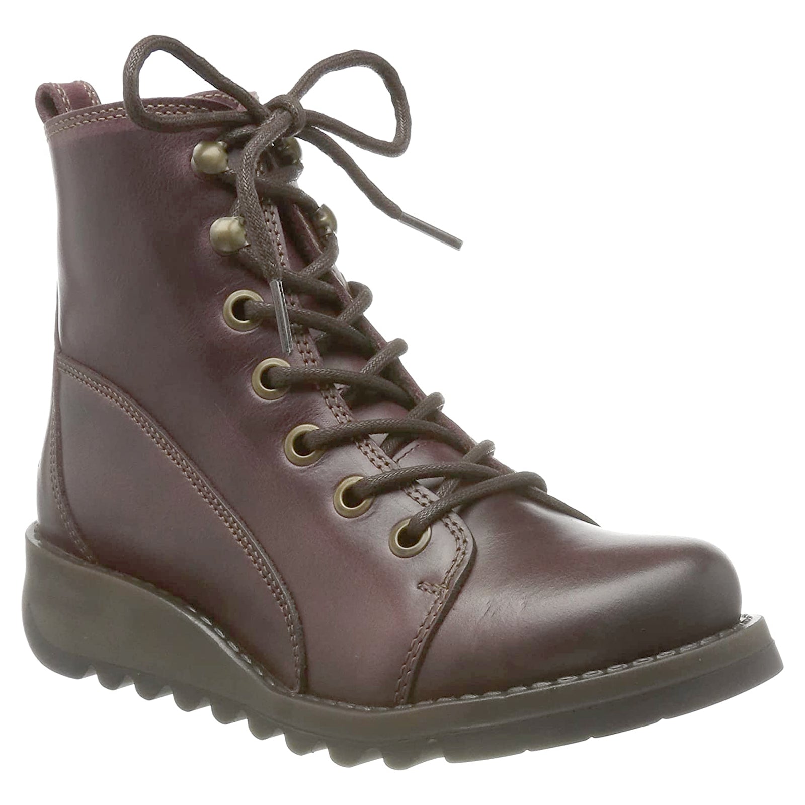 Fly London SORE813FLY P144813001 Rug Leather Womens Boots - Purple - 40#color_purple