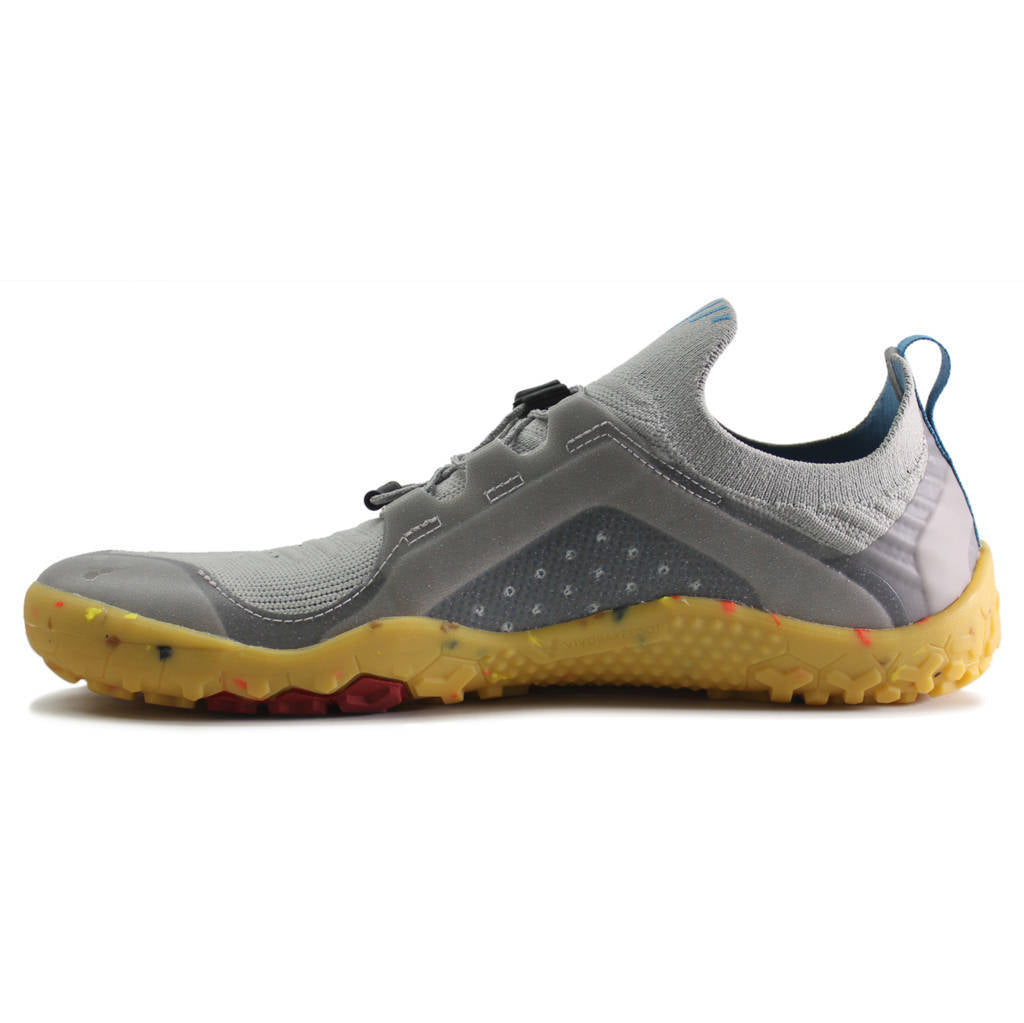 Vivobarefoot Primus Trail Knit FG Textile Synthetic Mens Trainers#color_zinc