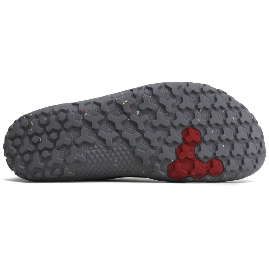 Vivobarefoot Primus Trail Knit FG Textile Synthetic Mens Trainers#color_obsidian grey