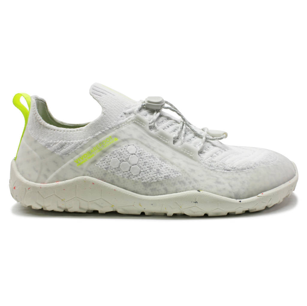 Vivobarefoot Primus Trail Knit FG Textile Synthetic Womens Trainers#color_limestone